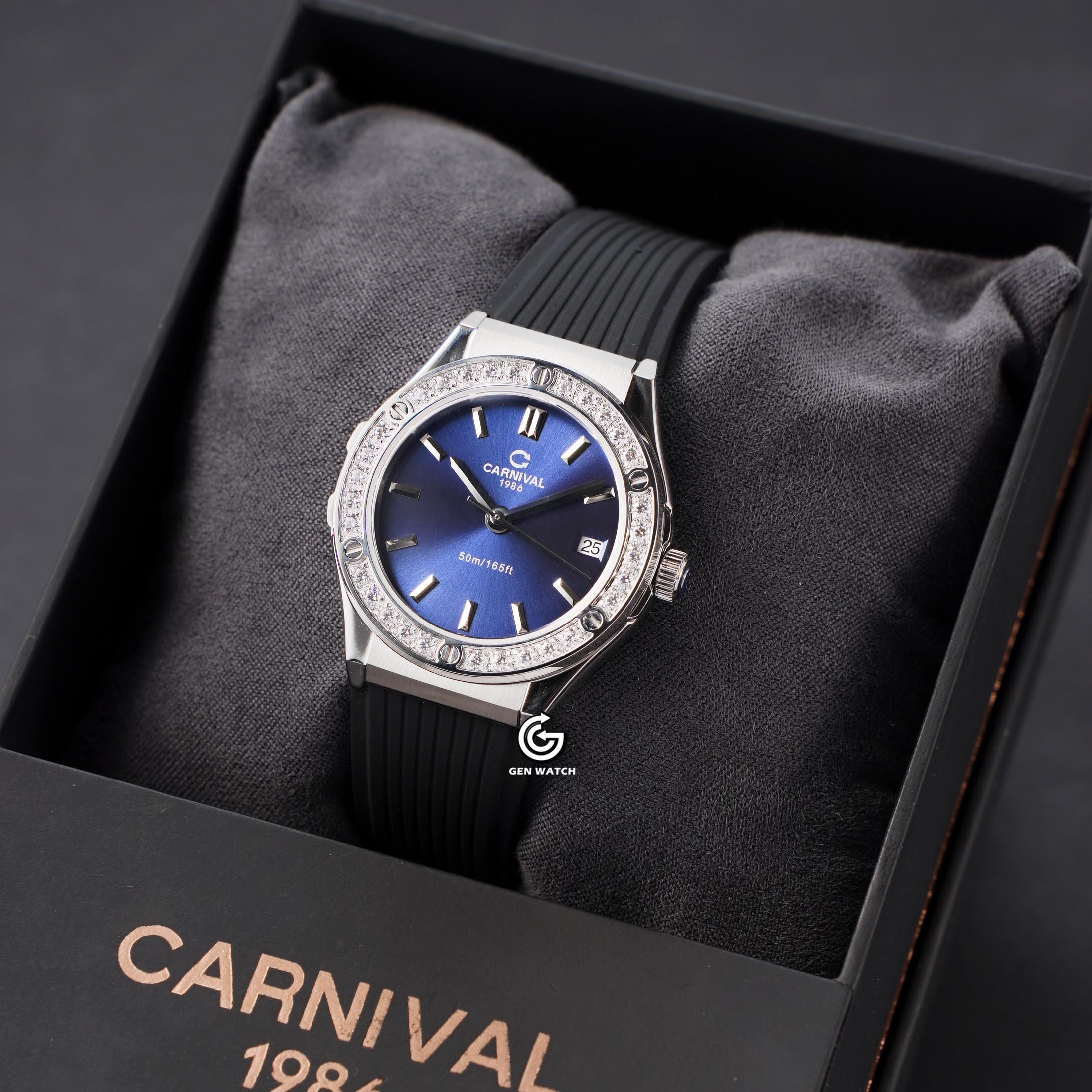 ĐỒNG HỒ NỮ CARNIVAL 8168L2 VT DCS X QUARTZ 32MM