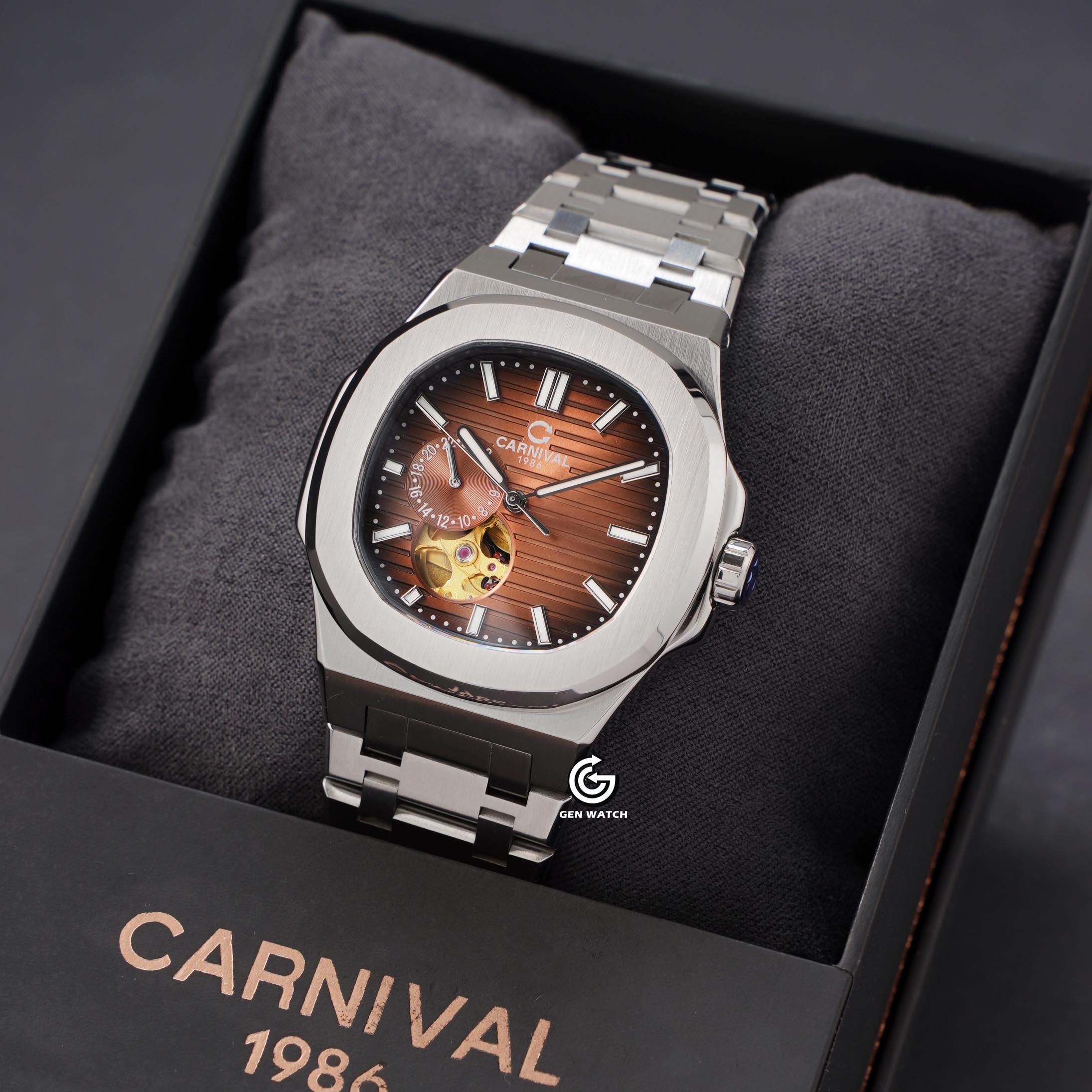 ĐỒNG HỒ NAM CARNIVAL 8159G VT N AUTOMATIC 41MM