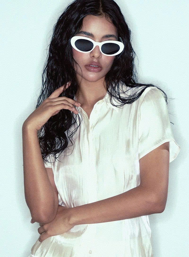 RIETI CARINA C2 SUNGLASSES - IVORY