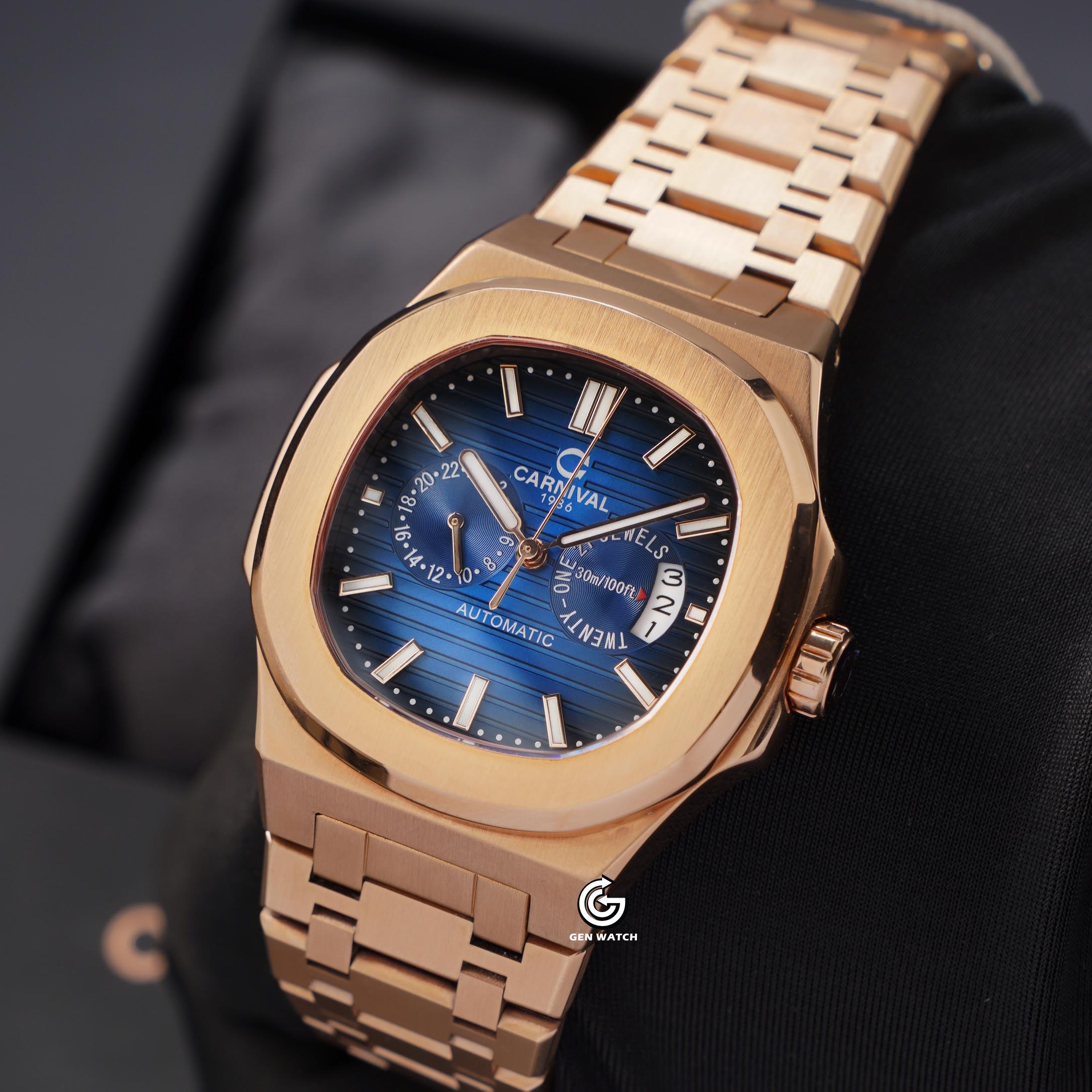 ĐỒNG HỒ NAM CARNIVAL 8158G VH X AUTOMATIC 41MM