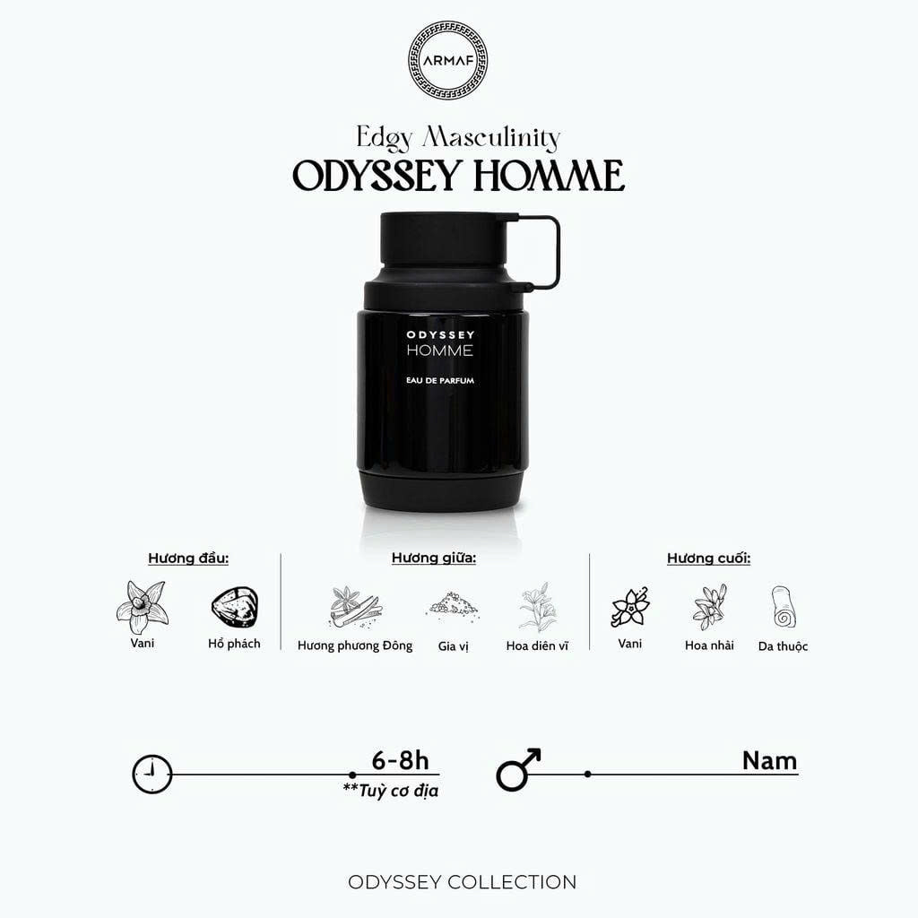 NƯỚC HOA NAM ARMAF ODYSSEY HOMME MAN 100ML