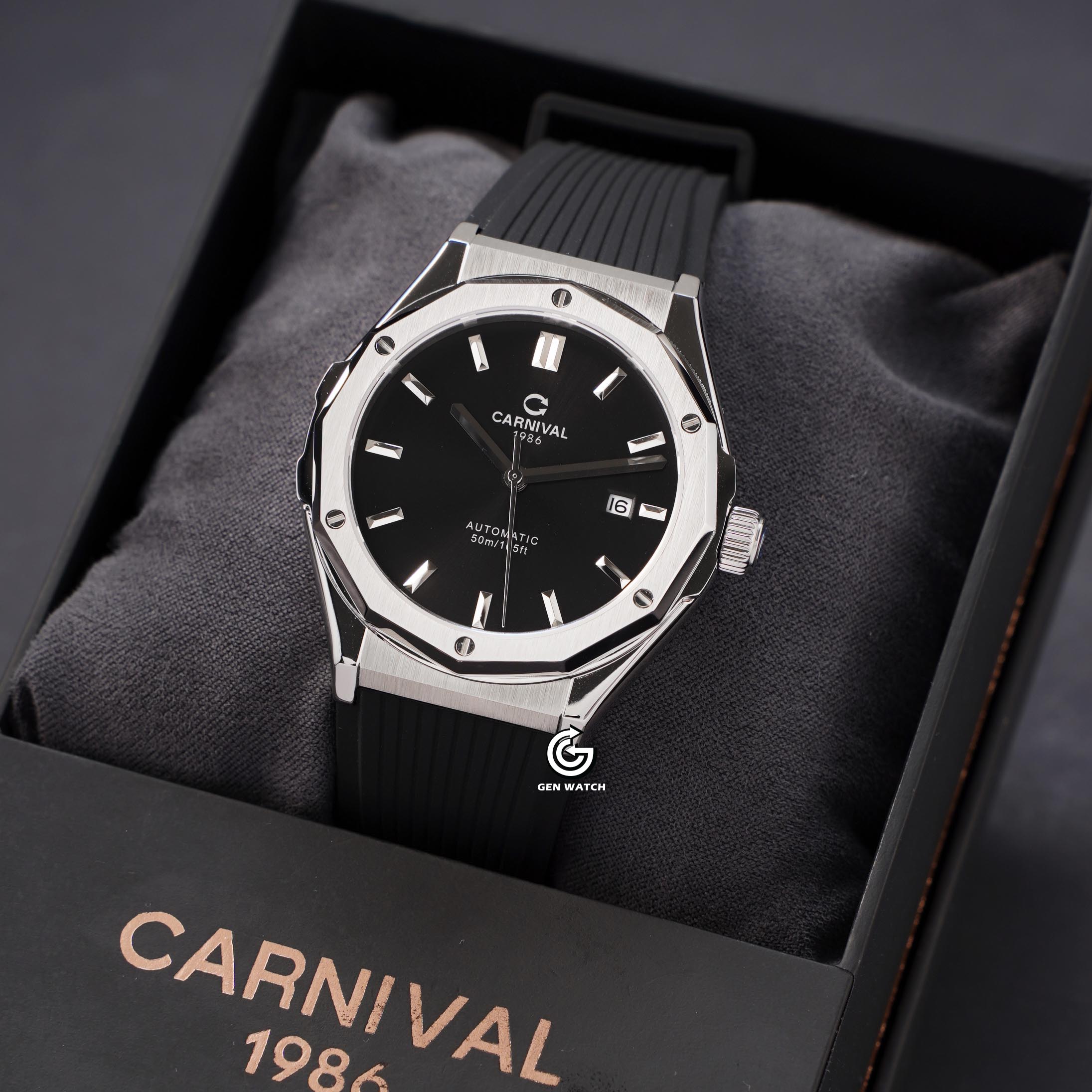 ĐỒNG HỒ NAM CARNIVAL 8168G VT DCS D AUTOMATIC 42MM