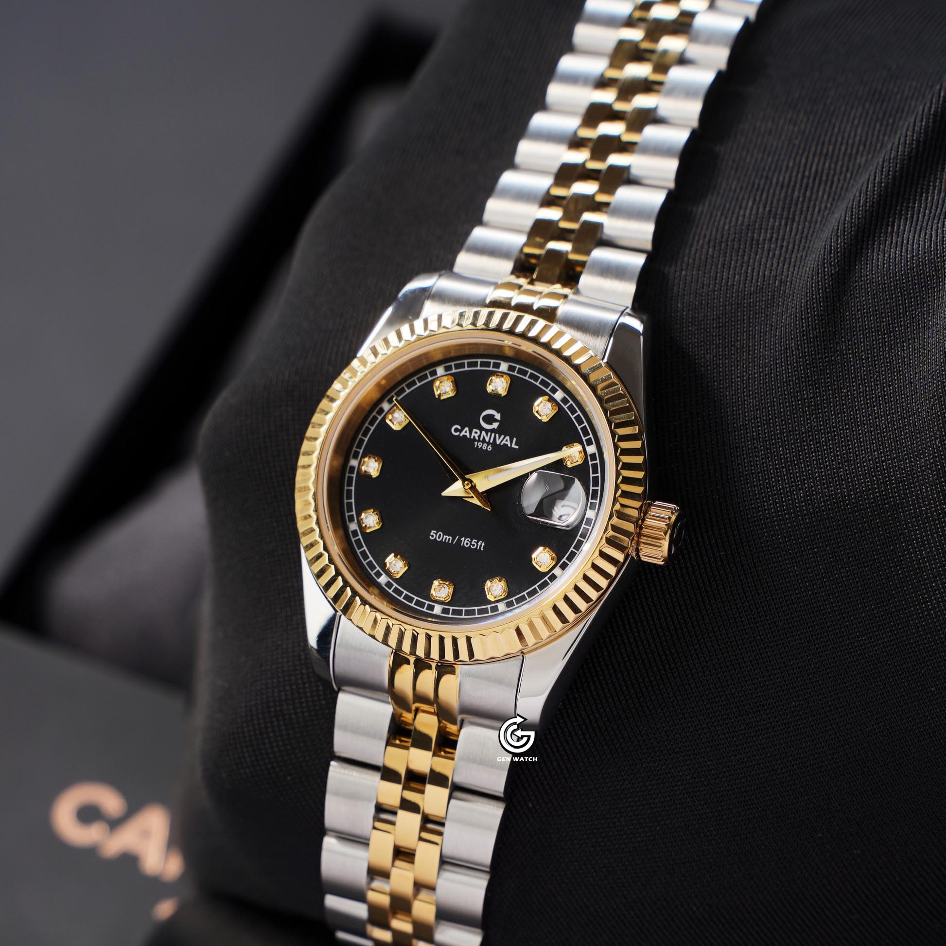 ĐỒNG HỒ NỮ CARNIVAL 8131L CV D QUARTZ 30MM