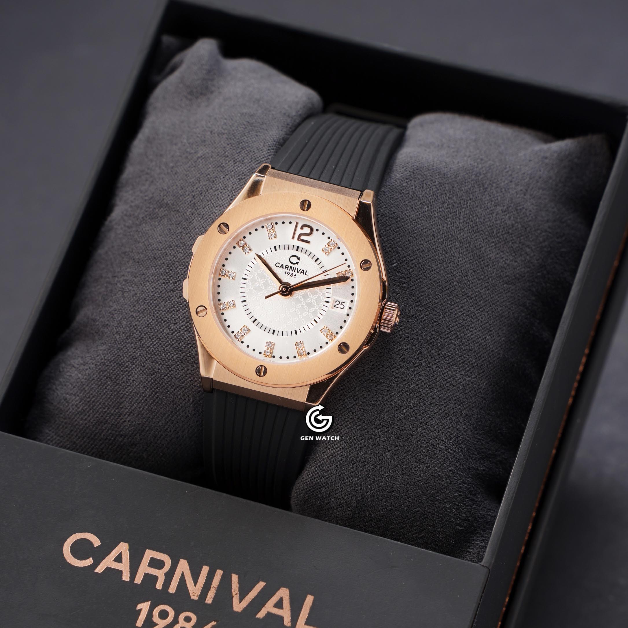 ĐỒNG HỒ NỮ CARNIVAL 8173L VH DCS T QUARTZ 32MM