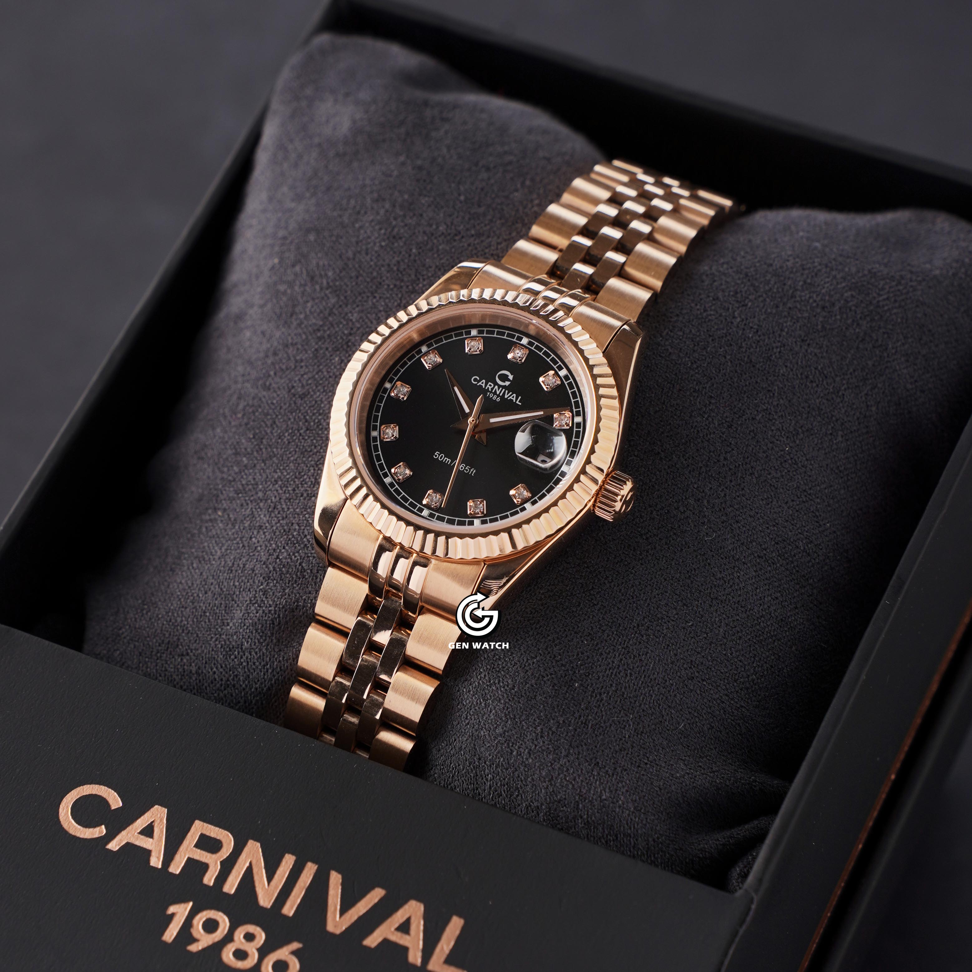 ĐỒNG HỒ NỮ CARNIVAL 8131L VH D QUARTZ 30MM