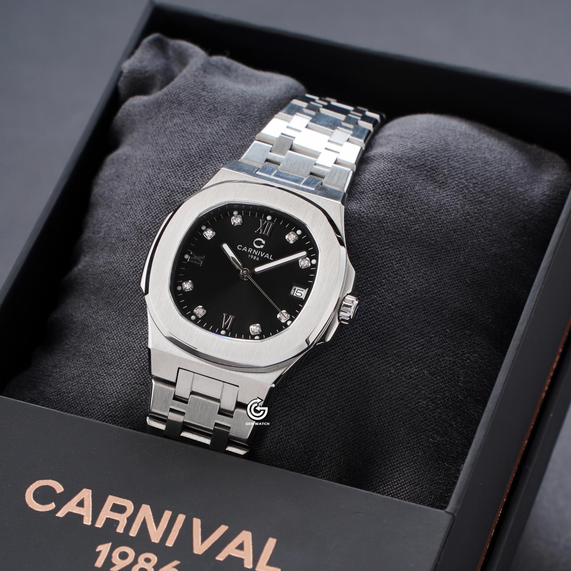 ĐỒNG HỒ NỮ CARNIVAL 8160L VT D QUARTZ 34MM