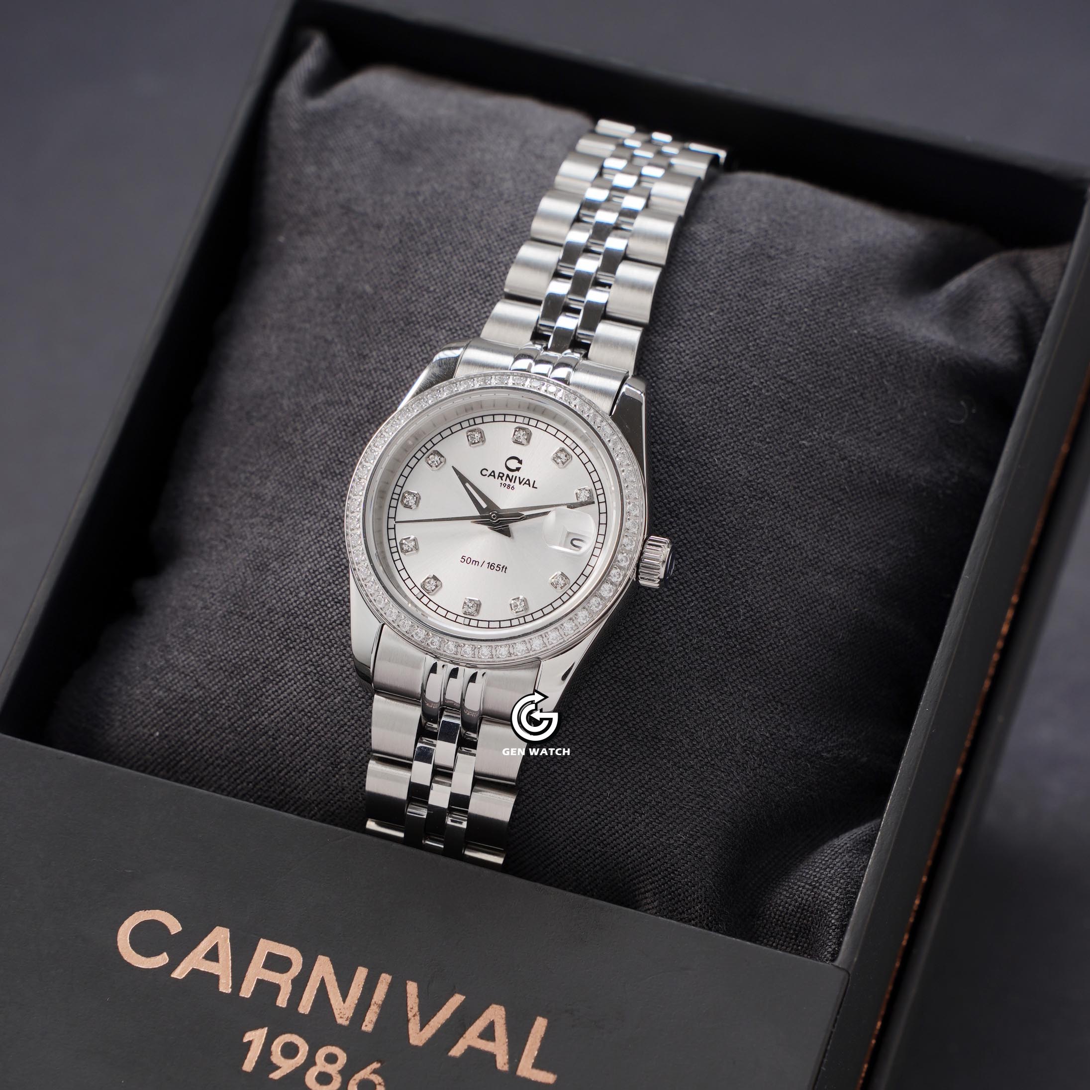 ĐỒNG HỒ NỮ CARNIVAL 8131L2 VT T QUARTZ 30MM