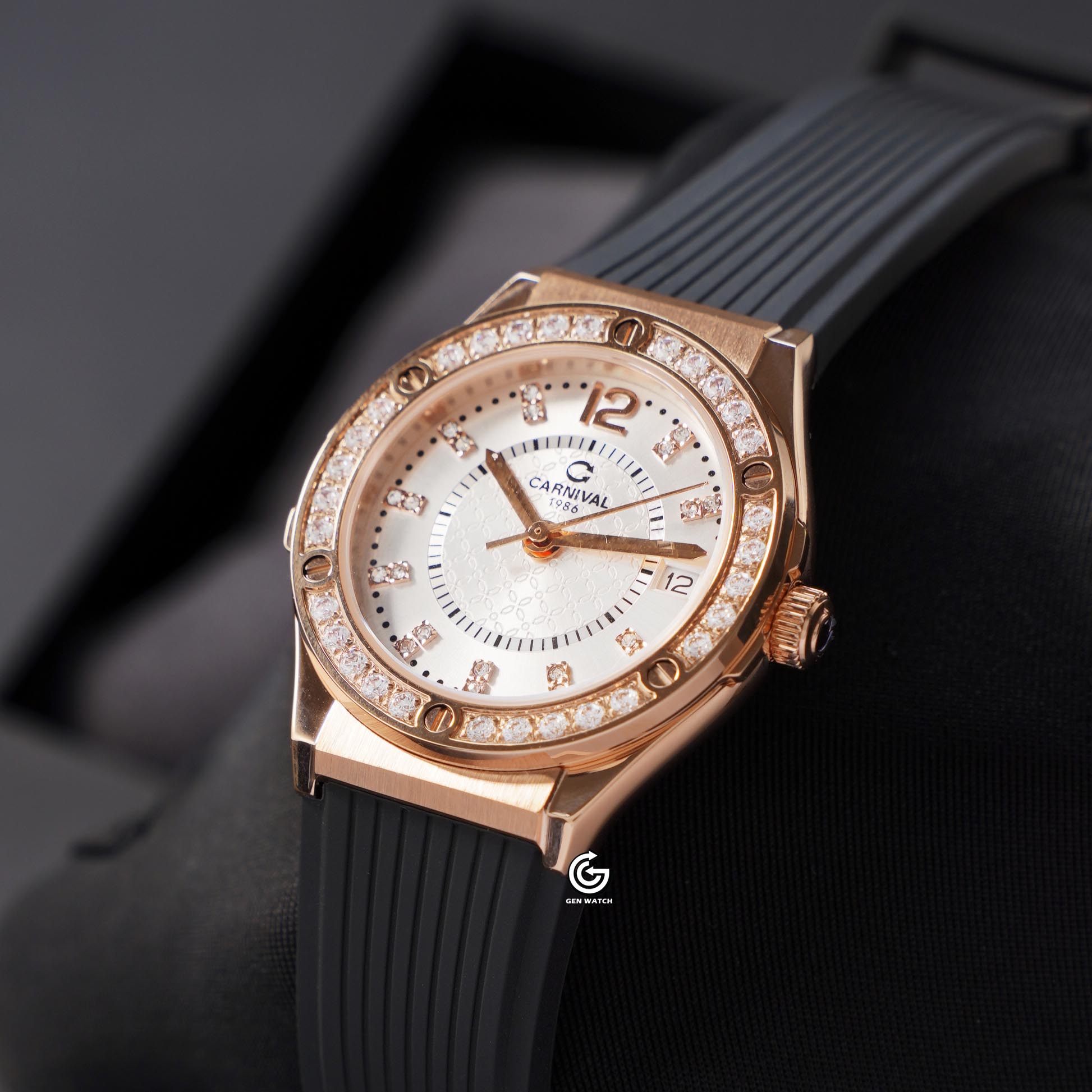 ĐỒNG HỒ NỮ CARNIVAL 8173L2 VH DCS T QUARTZ 32MM