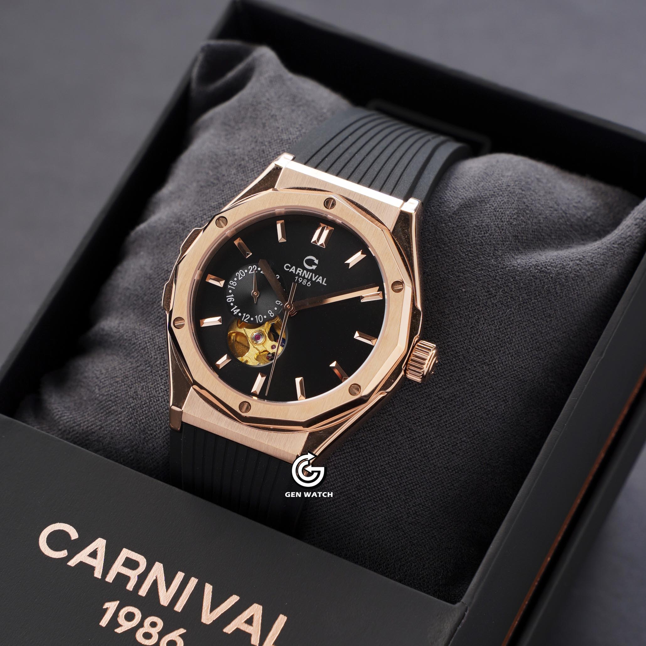 ĐỒNG HỒ NAM CARNIVAL 8189G VH DCS D AUTOMATIC 42MM