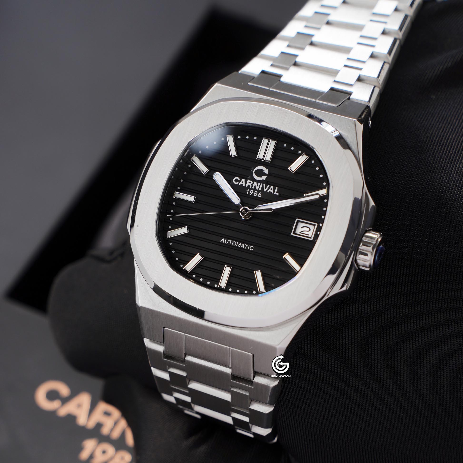 ĐỒNG HỒ NAM CARNIVAL 8108G1 VT D AUTOMATIC 41MM