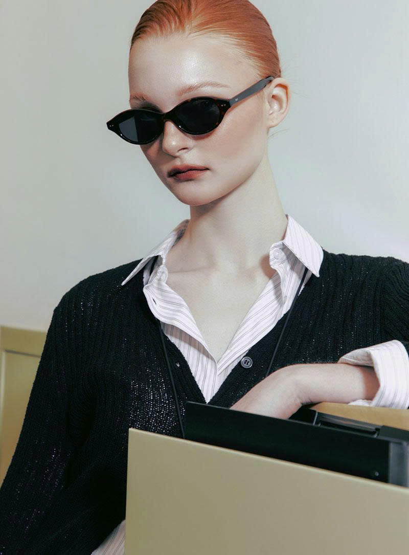 RIETI ROSSI C4 SUNGLASSES - BROWN