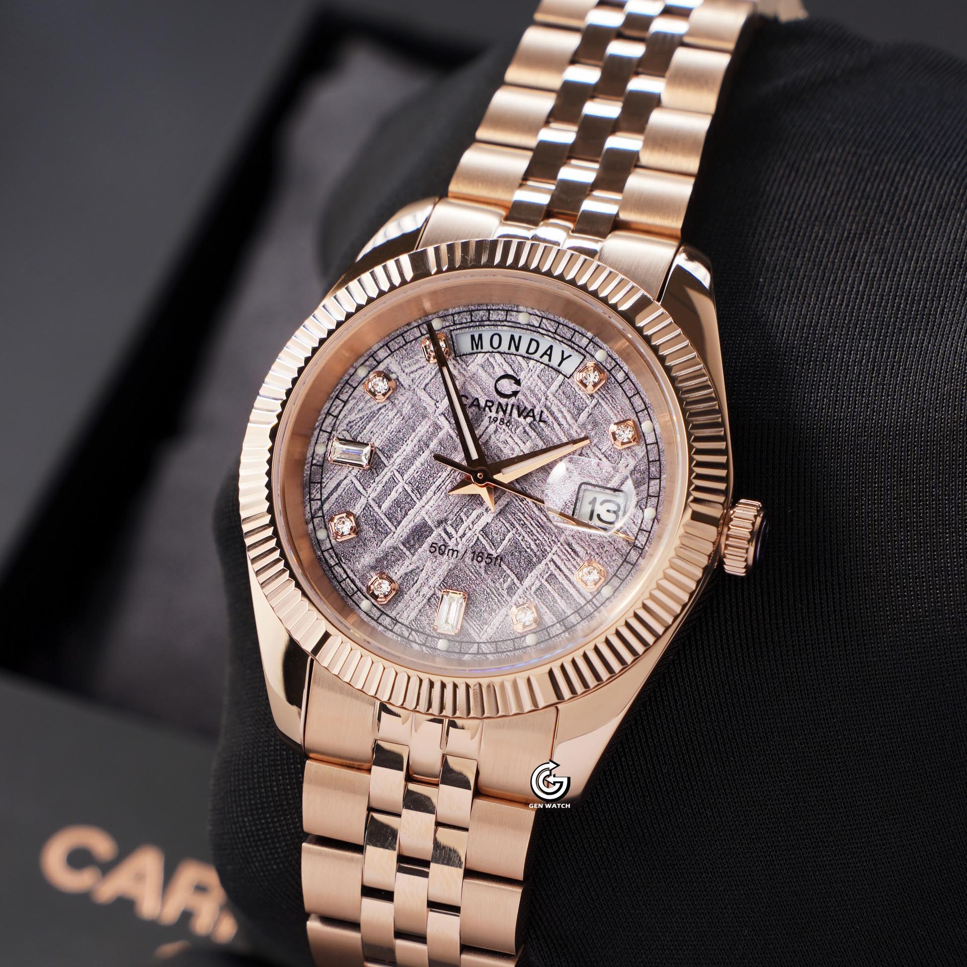 ĐỒNG HỒ NAM CARNIVAL 8190G VH TT QUARTZ 40MM