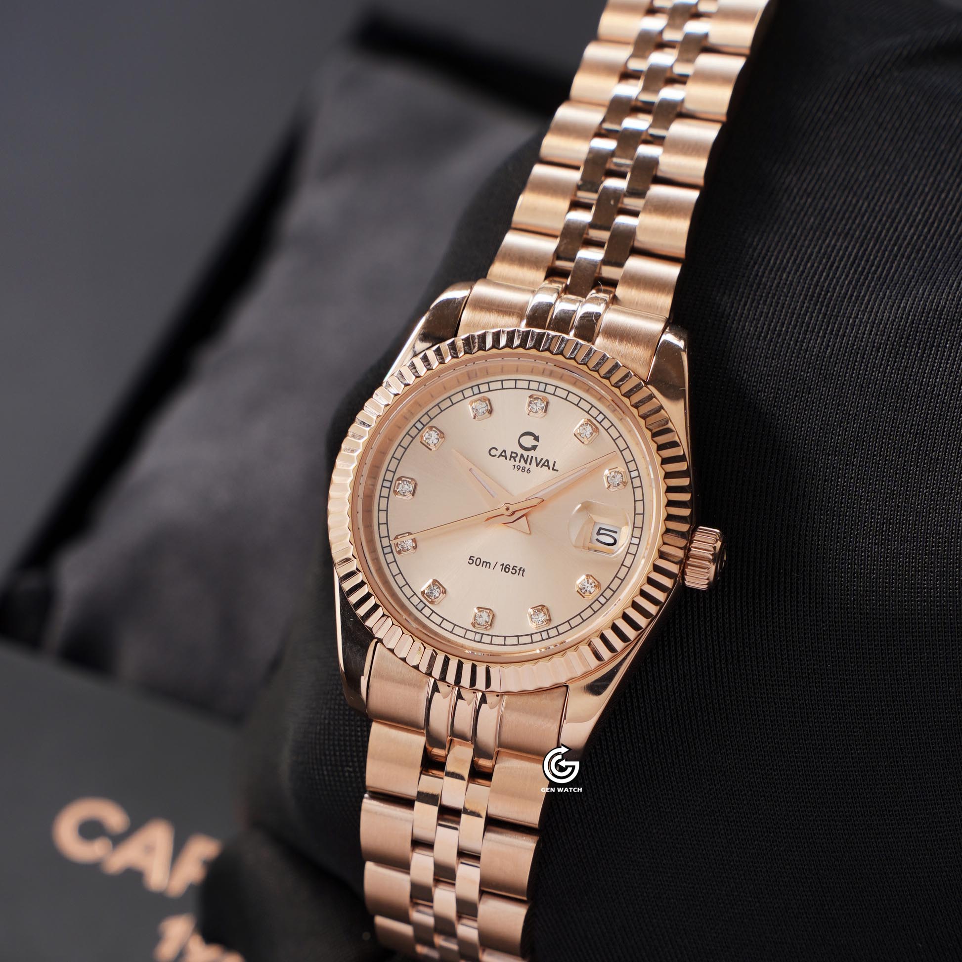 ĐỒNG HỒ NỮ CARNIVAL 8131L VH NN QUARTZ 30MM