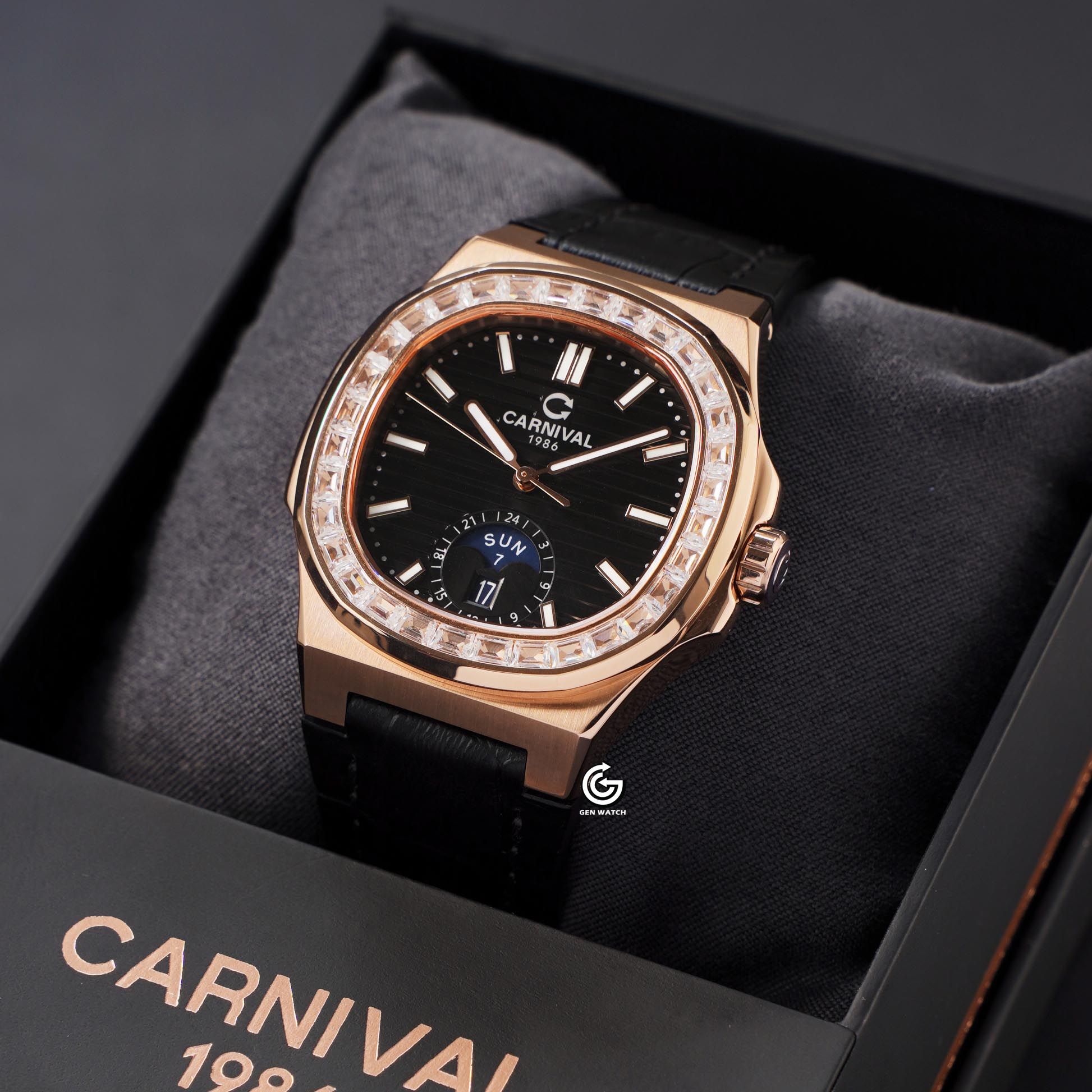 ĐỒNG HỒ NAM CARNIVAL 8110G VH DD D AUTOMATIC 41MM