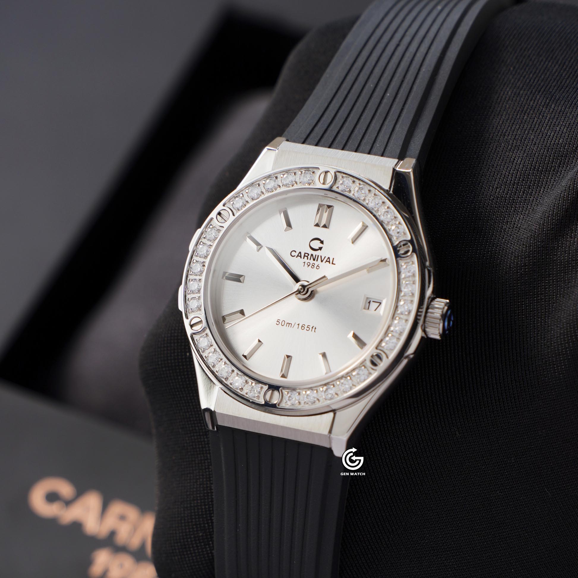 ĐỒNG HỒ NỮ CARNIVAL 8168L2 VT DCS T QUARTZ 32MM