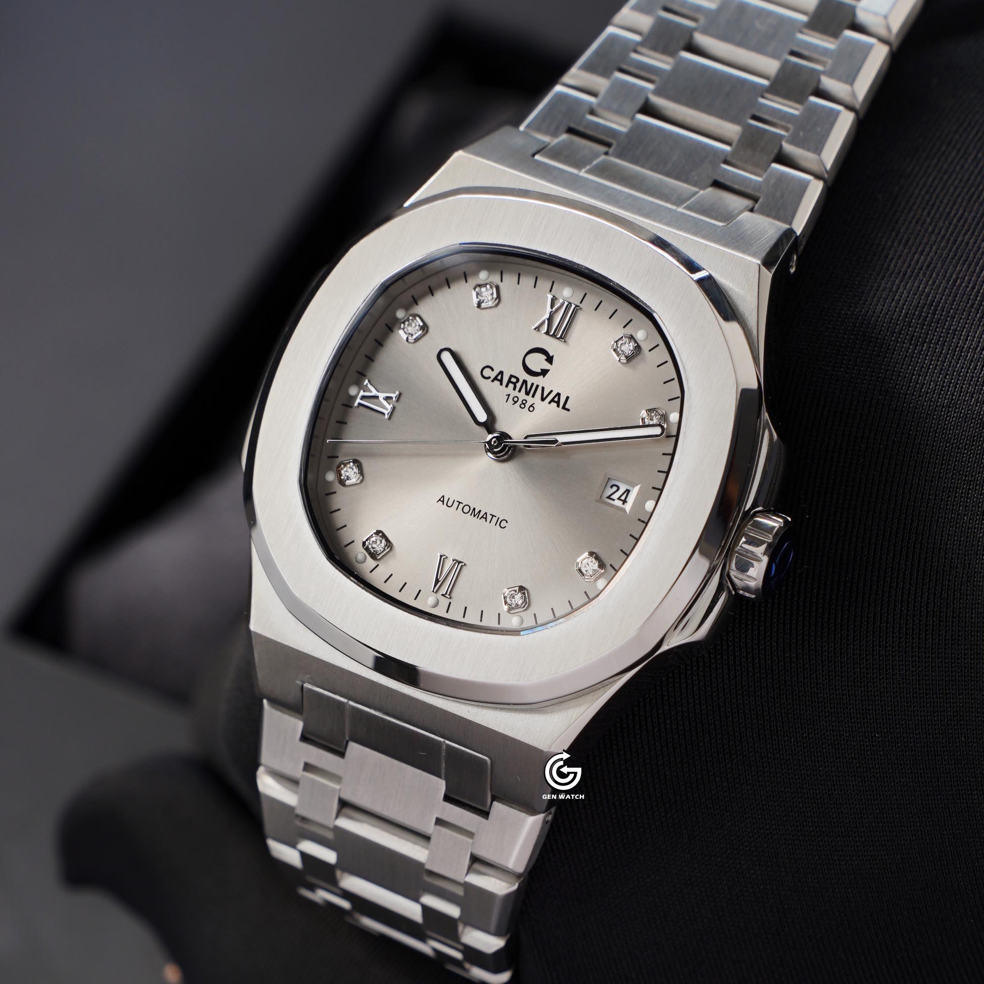 ĐỒNG HỒ NAM CARNIVAL 8160G VT TX AUTOMATIC 41MM