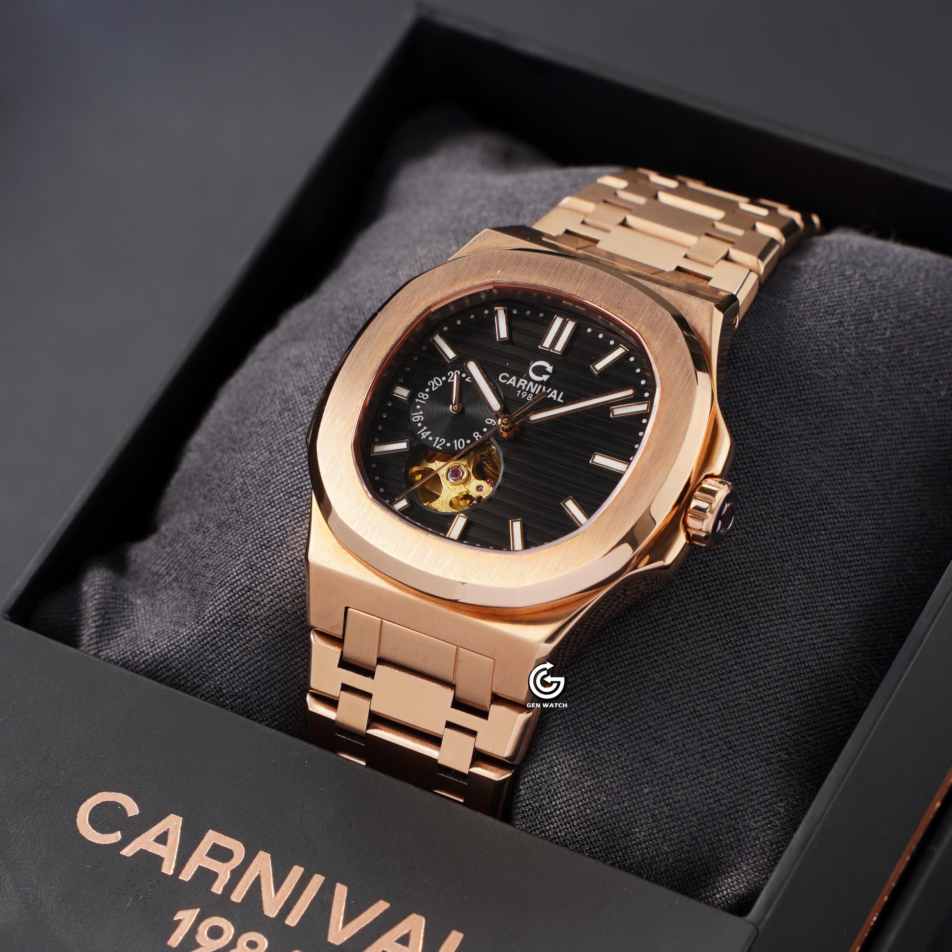 ĐỒNG HỒ NAM CARNIVAL 8159G VH D AUTOMATIC 41MM