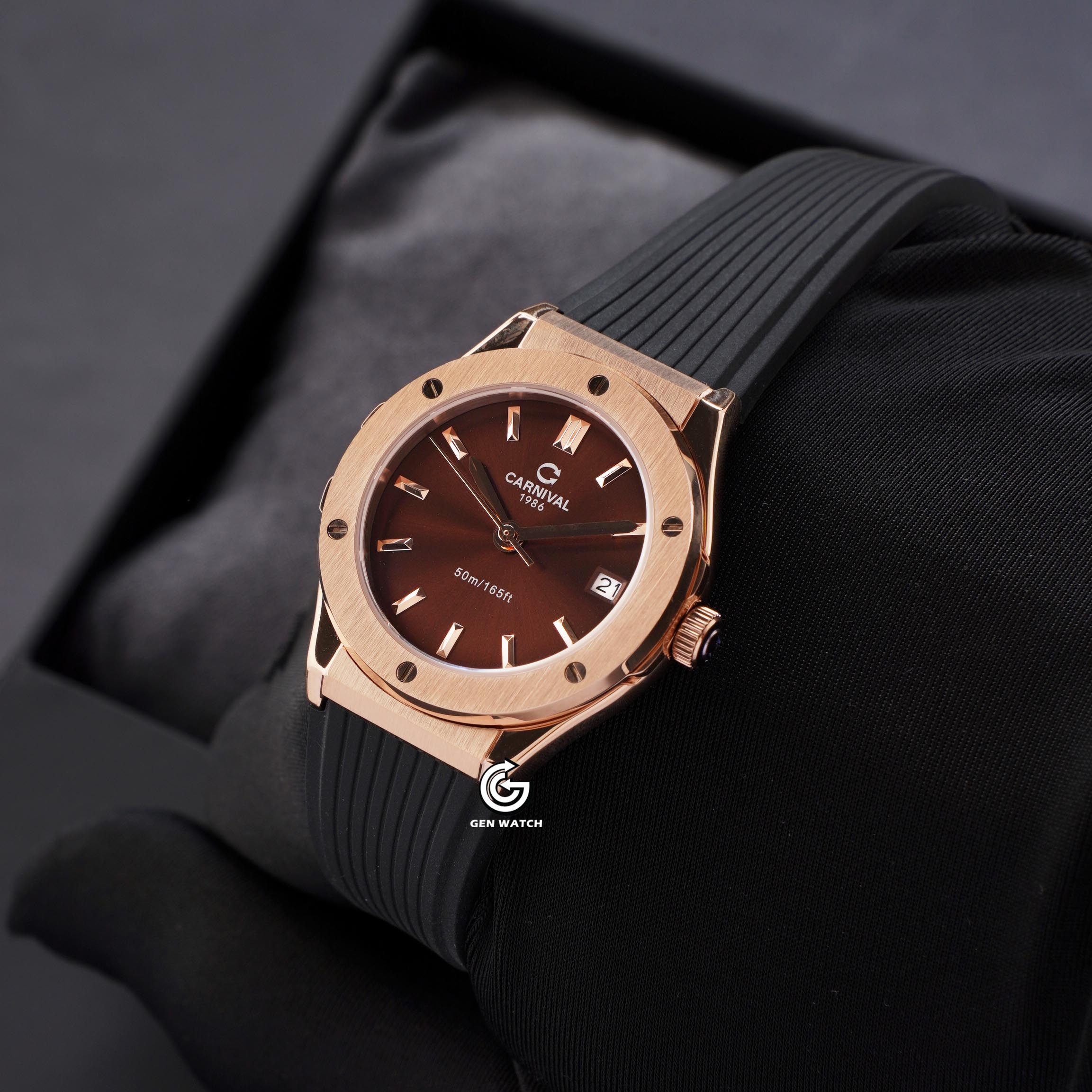 ĐỒNG HỒ NỮ CARNIVAL 8168L VH DCS N QUARTZ 32MM