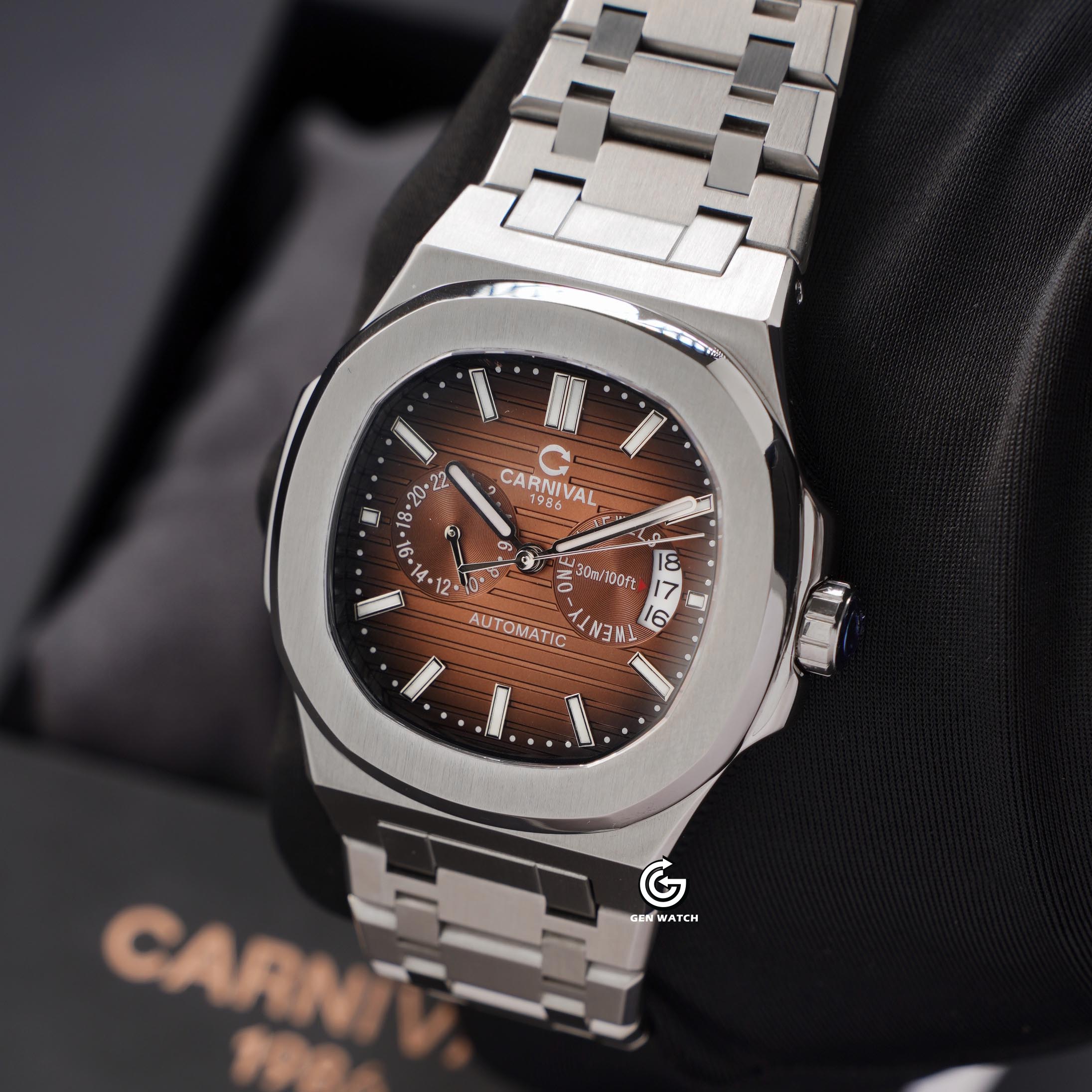ĐỒNG HỒ NAM CARNIVAL 8158G VT T AUTOMATIC 41MM