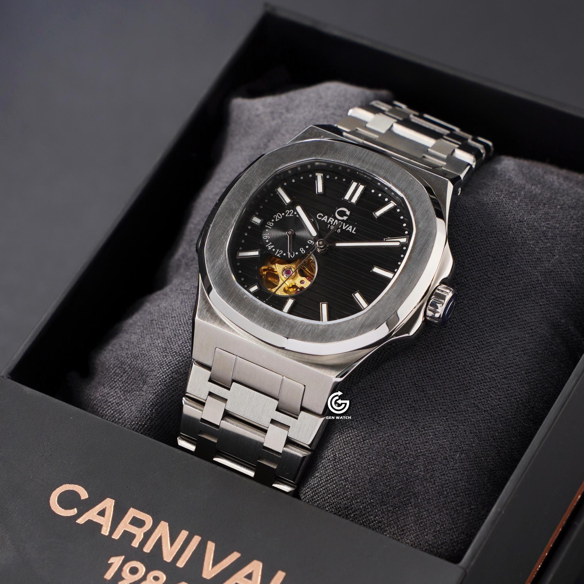 ĐỒNG HỒ NAM CARNIVAL 8159G VT D AUTOMATIC 41MM