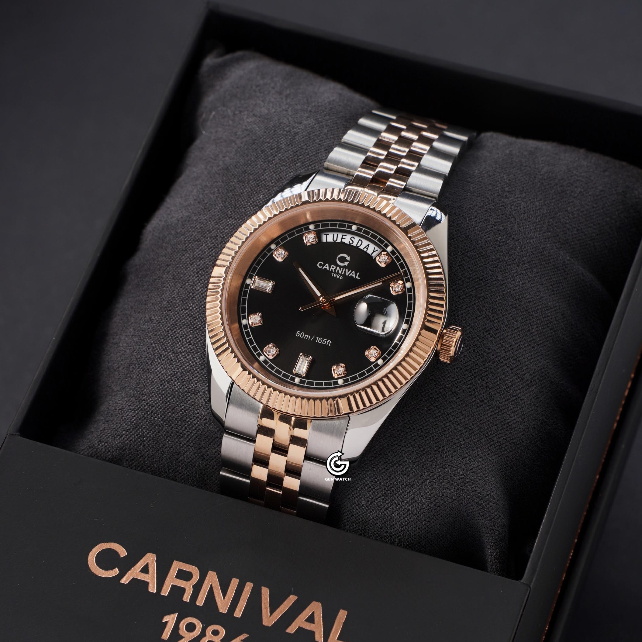 ĐỒNG HỒ NAM CARNIVAL 8190G CH D QUARTZ 40MM