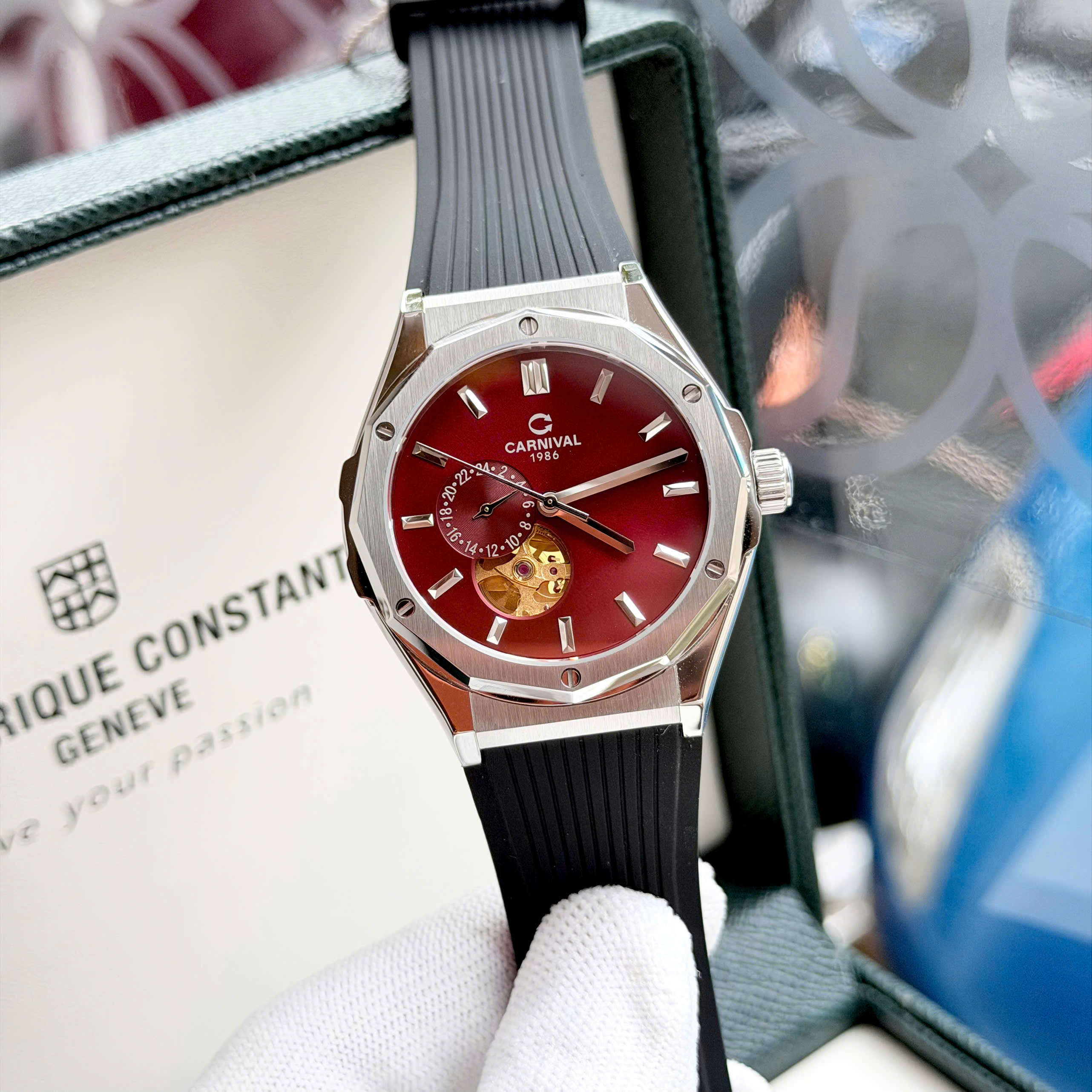 ĐỒNG HỒ NAM CARNIVAL 8189G VT DCS DO AUTOMATIC 42MM