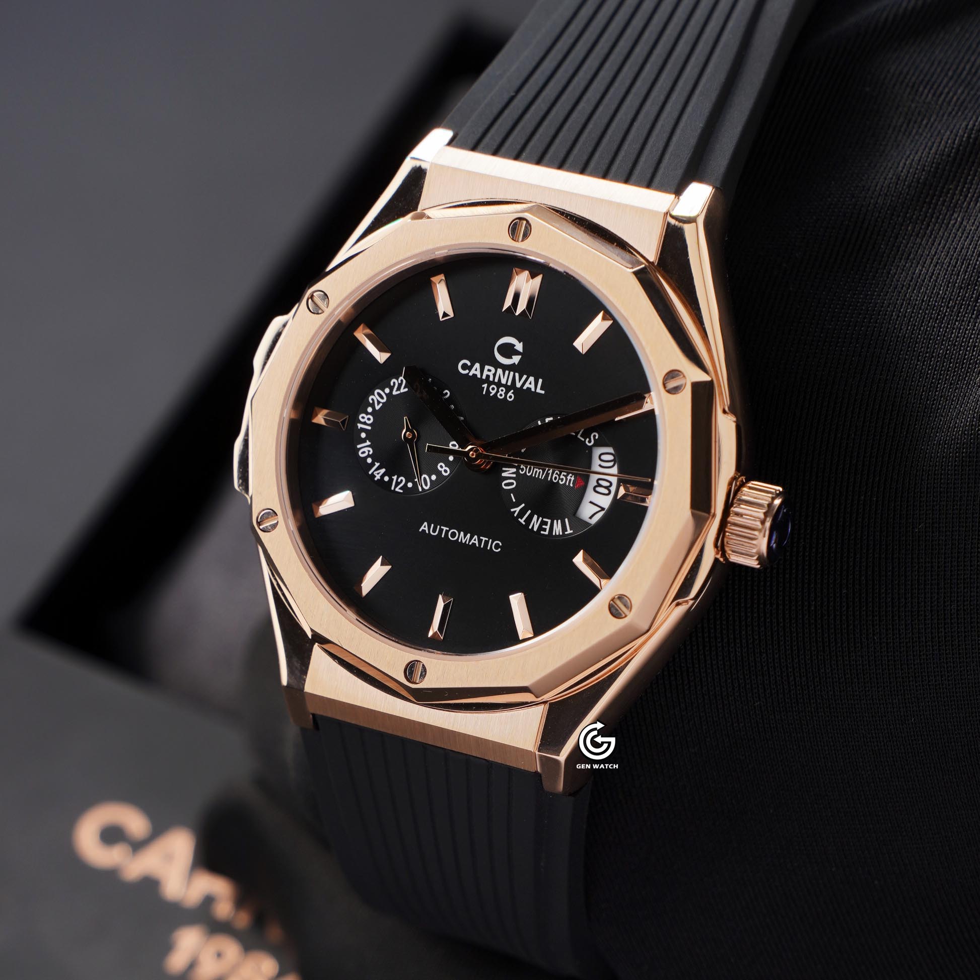 ĐỒNG HỒ NAM CARNIVAL 8188G VH DCS D AUTOMATIC 42MM