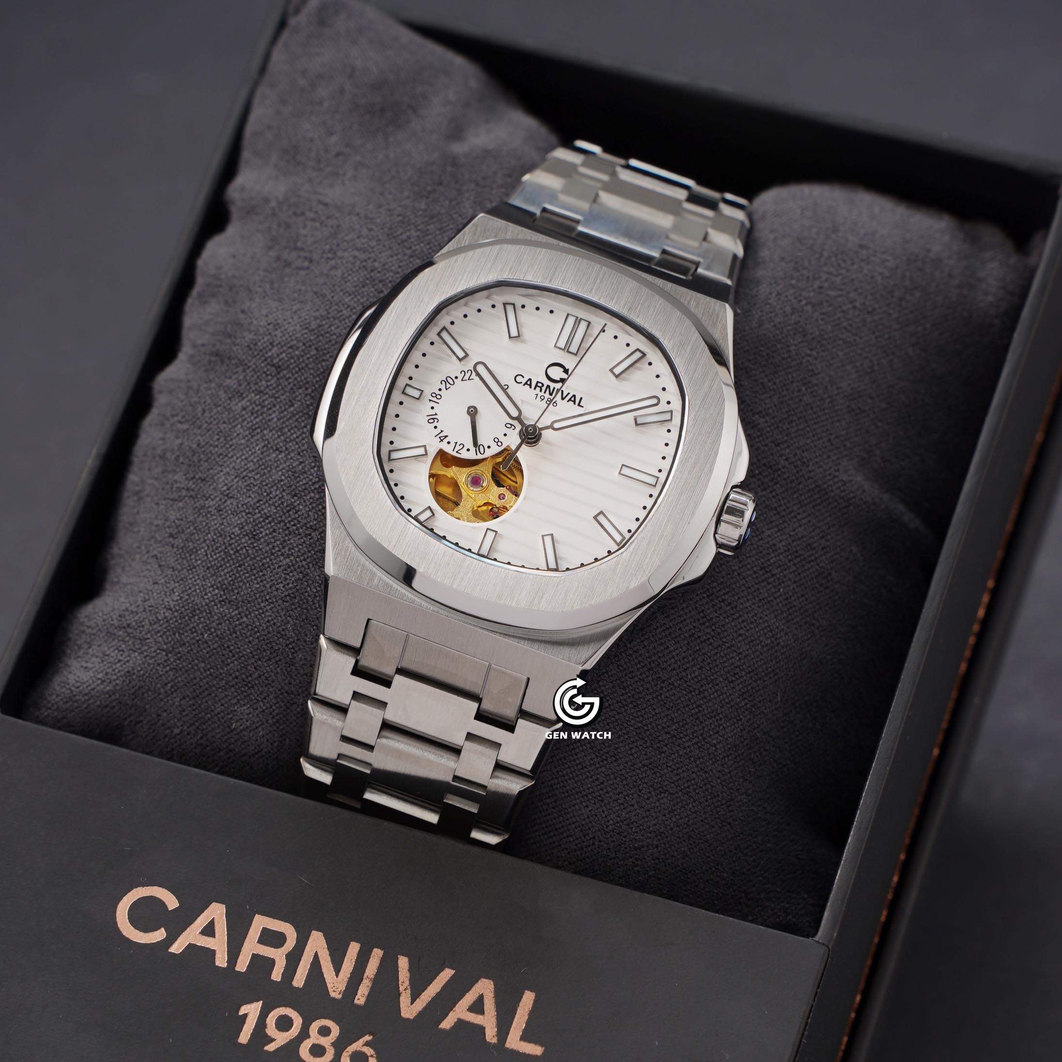 ĐỒNG HỒ NAM CARNIVAL 8159G VT T AUTOMATIC 41MM