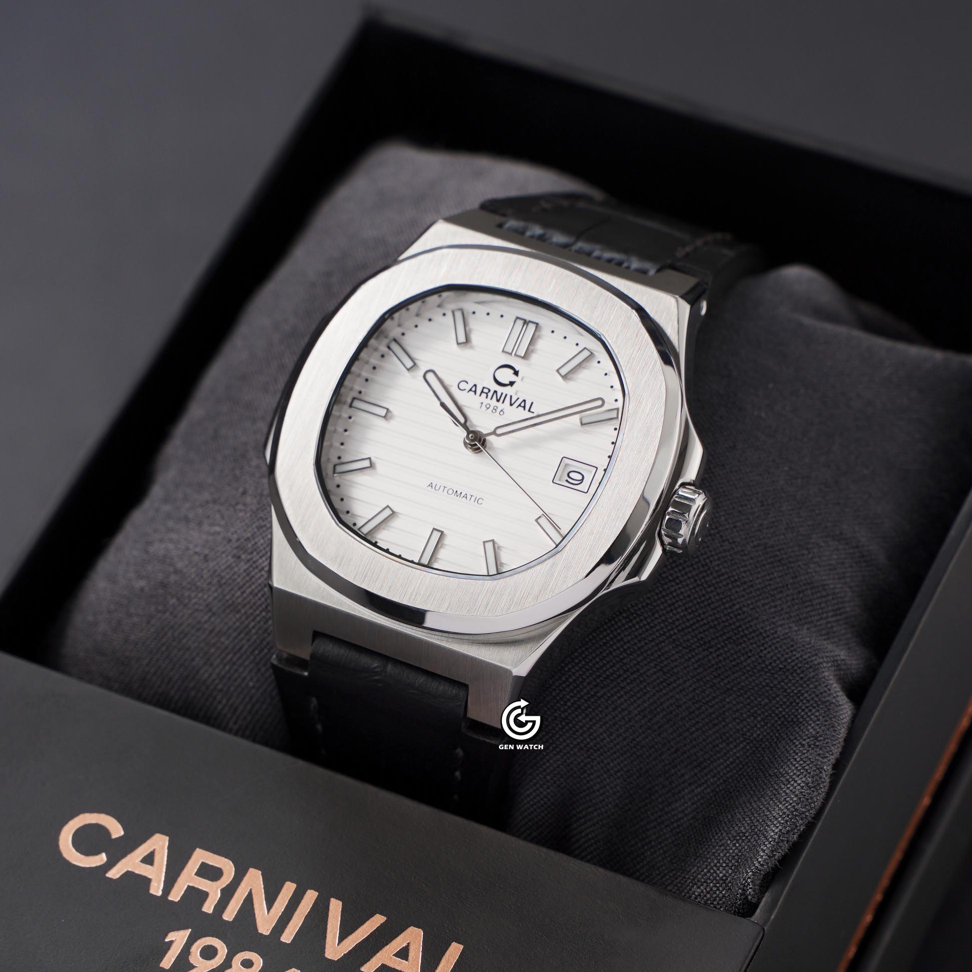 ĐỒNG HỒ NAM CARNIVAL 8108G1 VT DD T AUTOMATIC 41MM