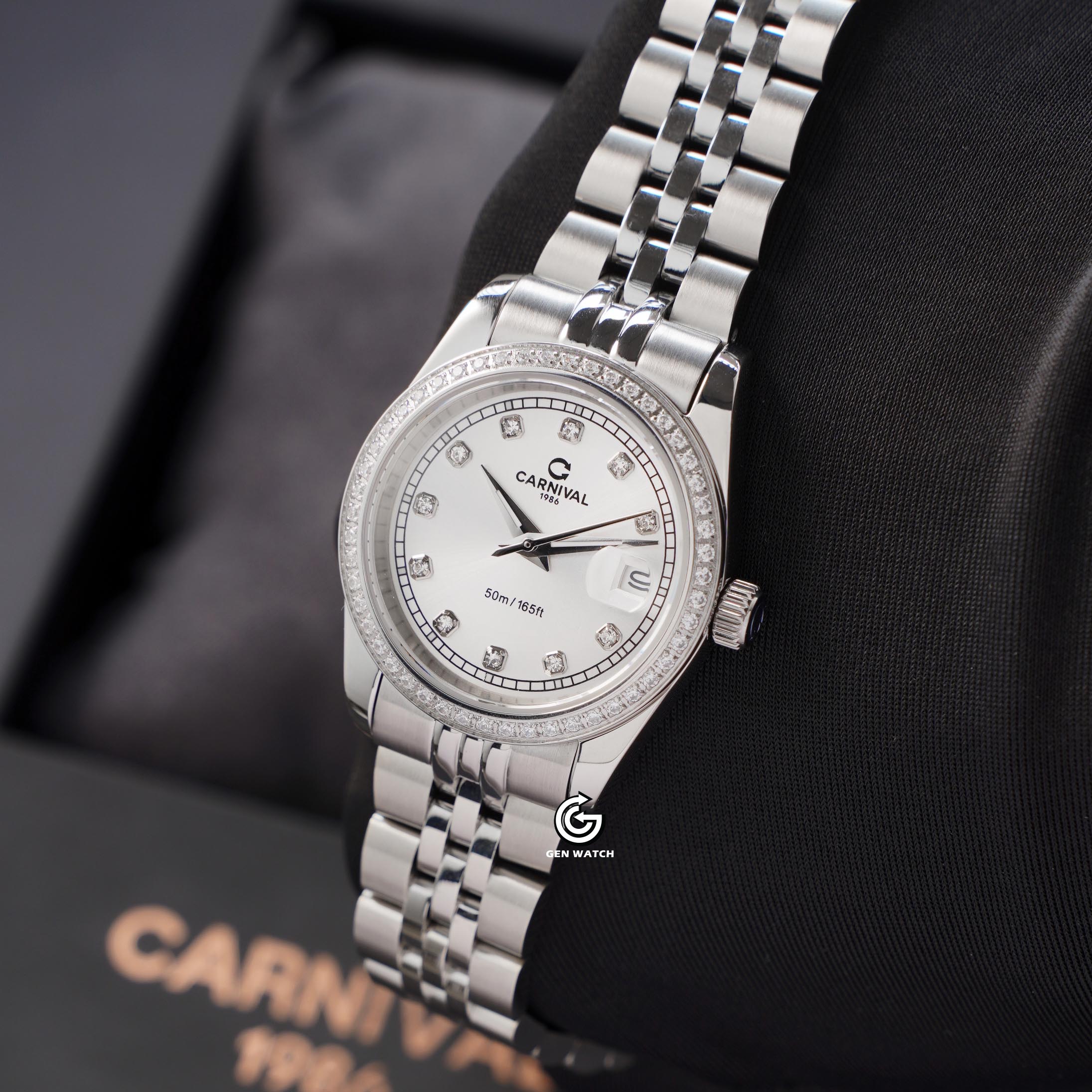 ĐỒNG HỒ NỮ CARNIVAL 8131L2 VT T QUARTZ 30MM