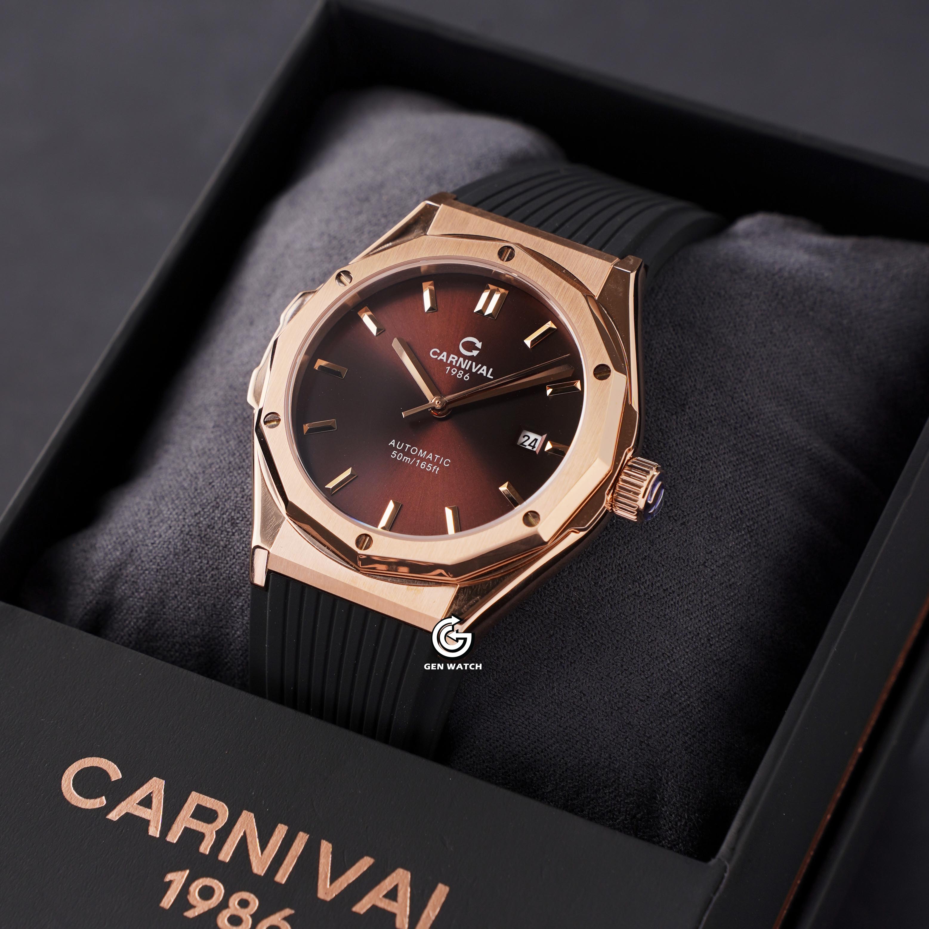 ĐỒNG HỒ NAM CARNIVAL 8168G VH DCS N AUTOMATIC 42MM