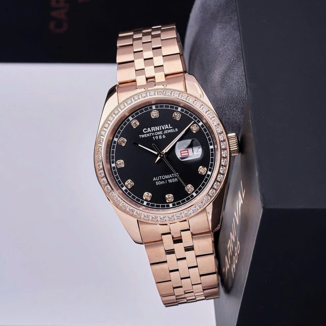 ĐỒNG HỒ NAM CARNIVAL 8131G2 VH D AUTOMATIC 41MM