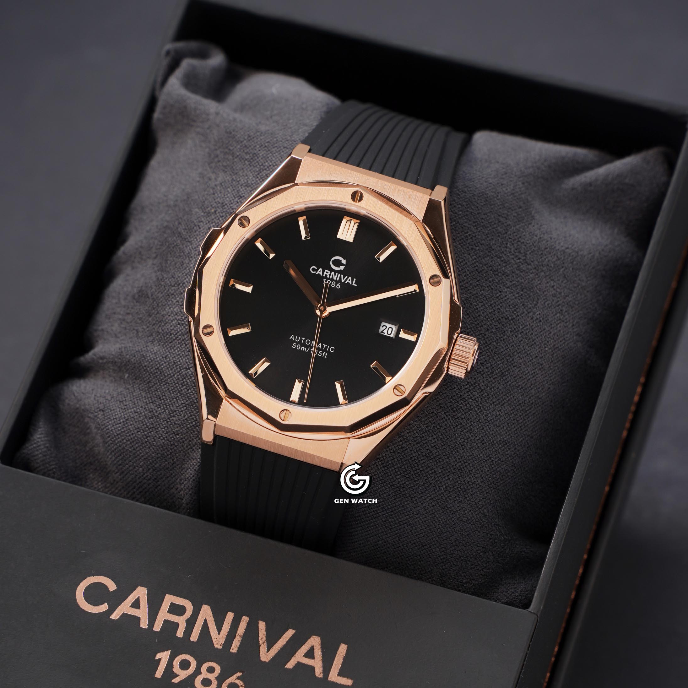 ĐỒNG HỒ NAM CARNIVAL 8168G VH DCS D AUTOMATIC 42MM