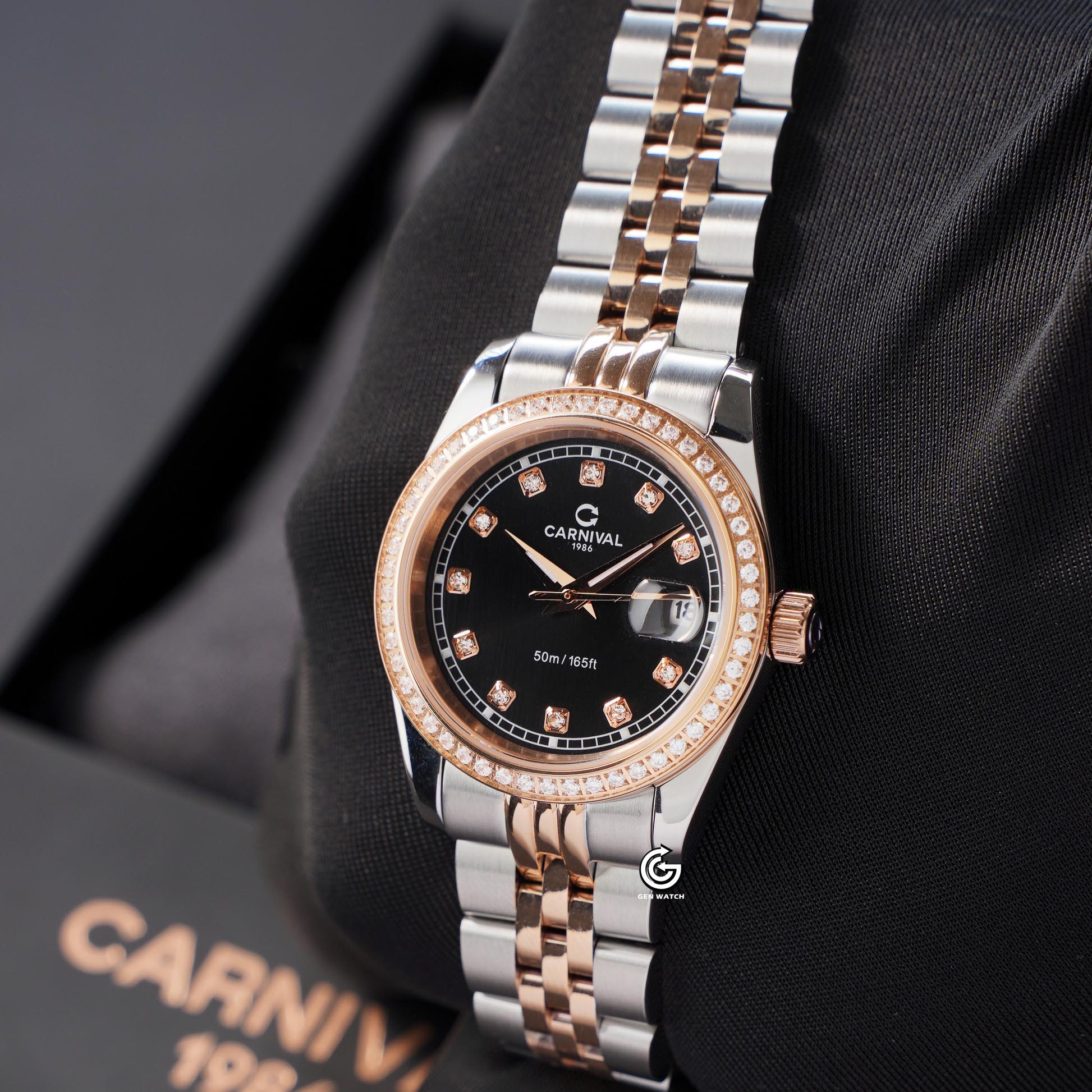 ĐỒNG HỒ NỮ CARNIVAL 8131L2 CH D QUARTZ 30MM