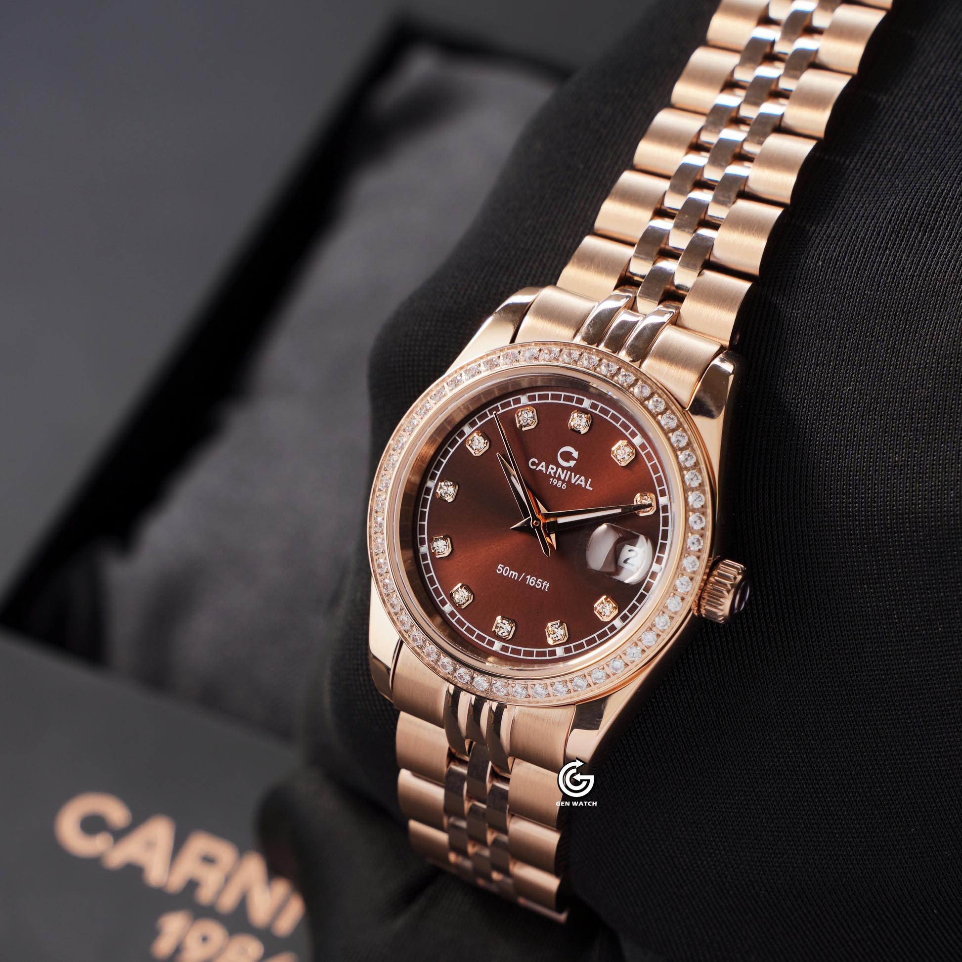 ĐỒNG HỒ NỮ CARNIVAL 8131L2 VH N QUARTZ 30MM