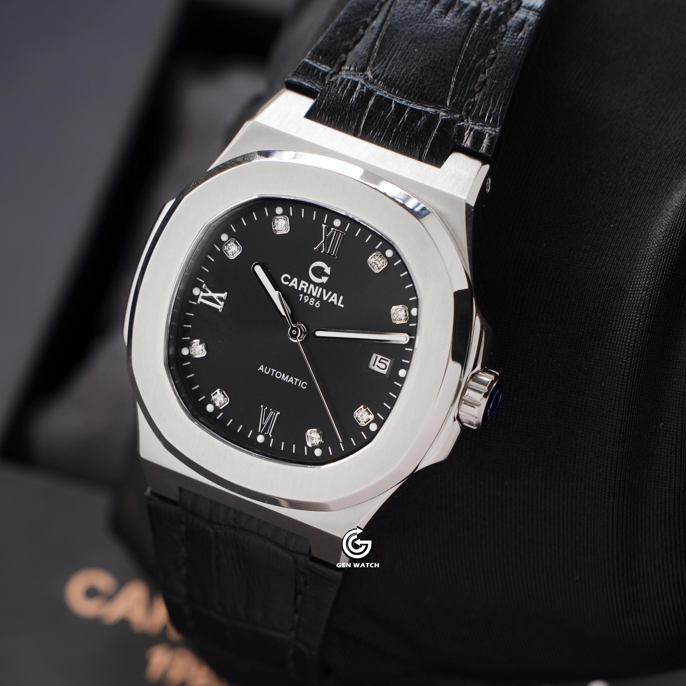 ĐỒNG HỒ NAM CARNIVAL 8160G VT DD D AUTOMATIC 41MM
