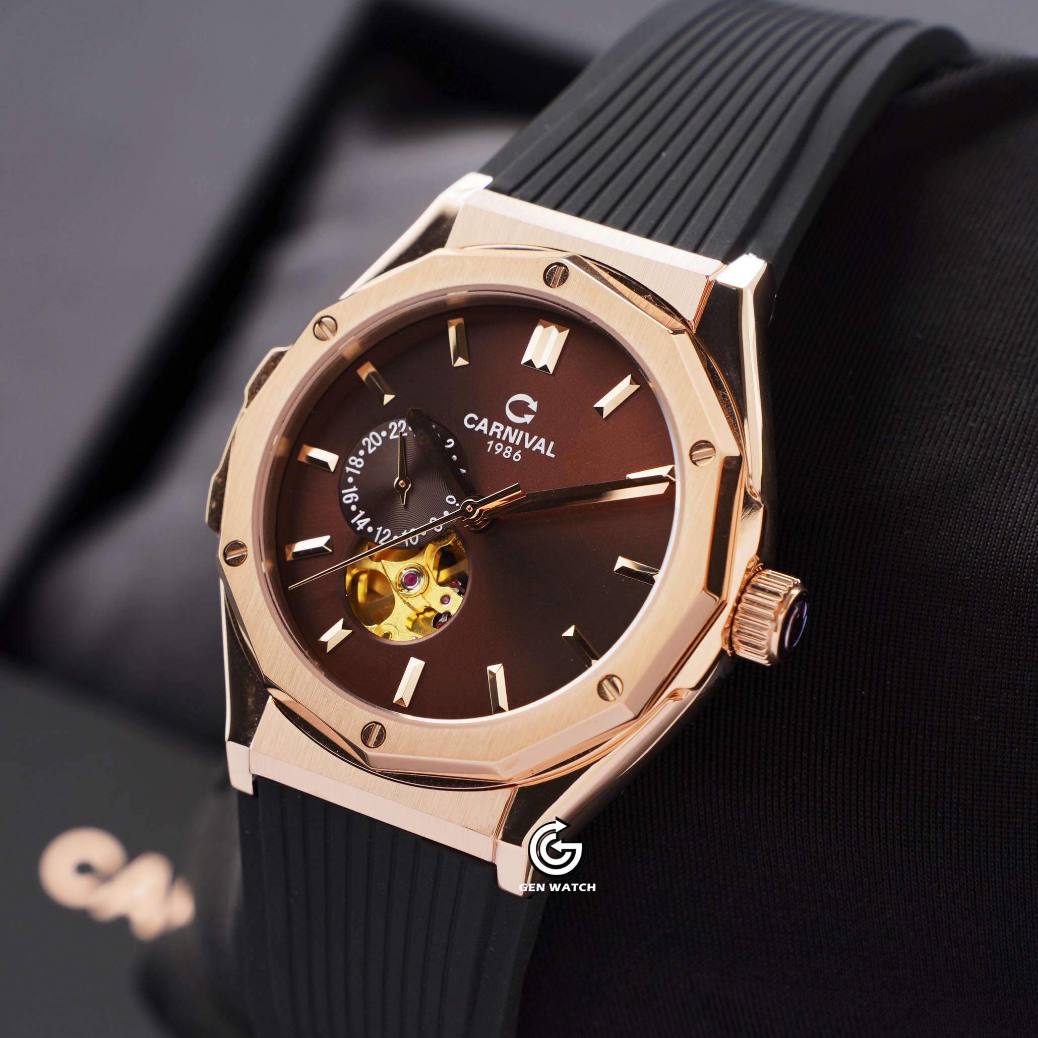 ĐỒNG HỒ NAM CARNIVAL 8189G VH DCS N AUTOMATIC 42MM