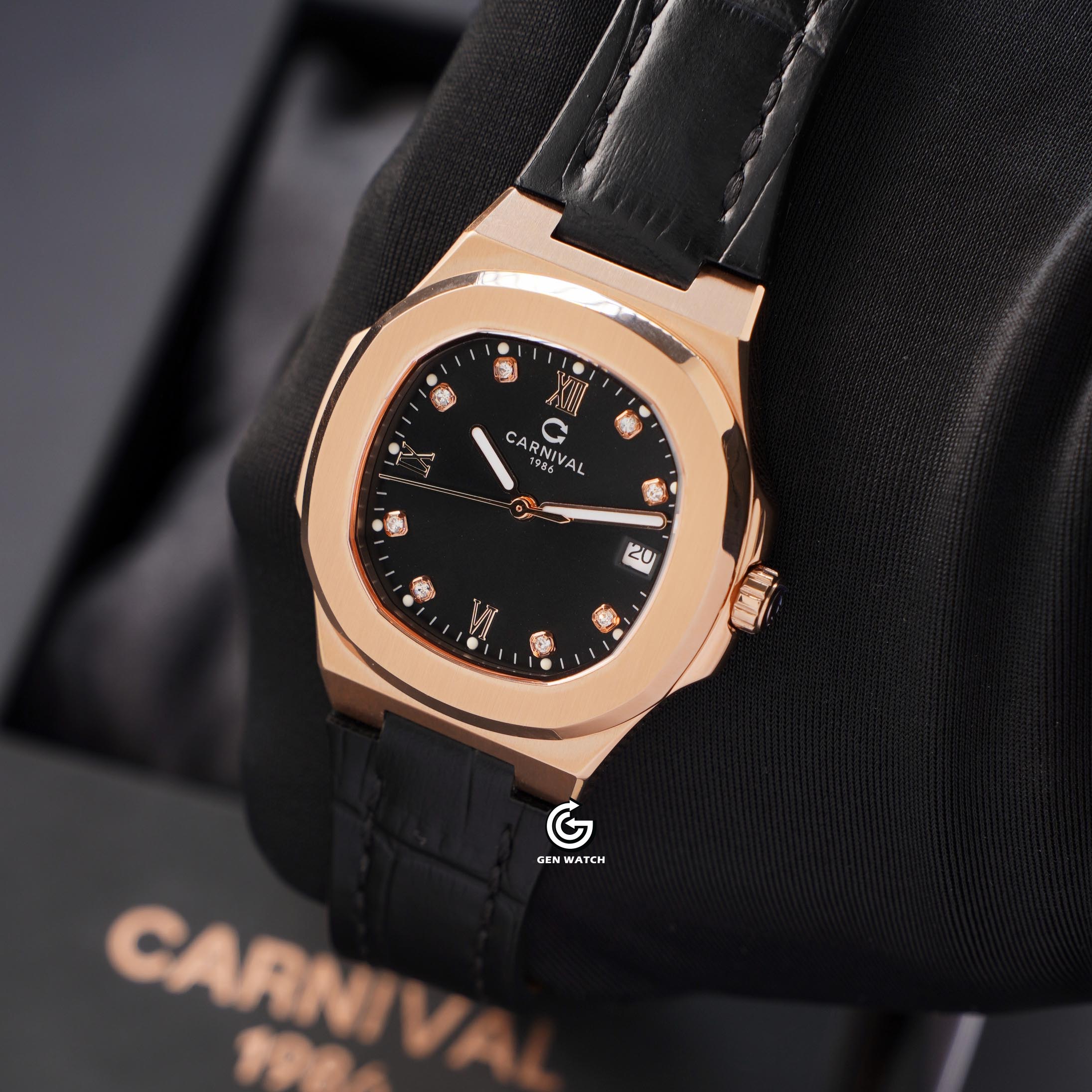 ĐỒNG HỒ NỮ CARNIVAL 8160L VH DD D QUARTZ 34MM