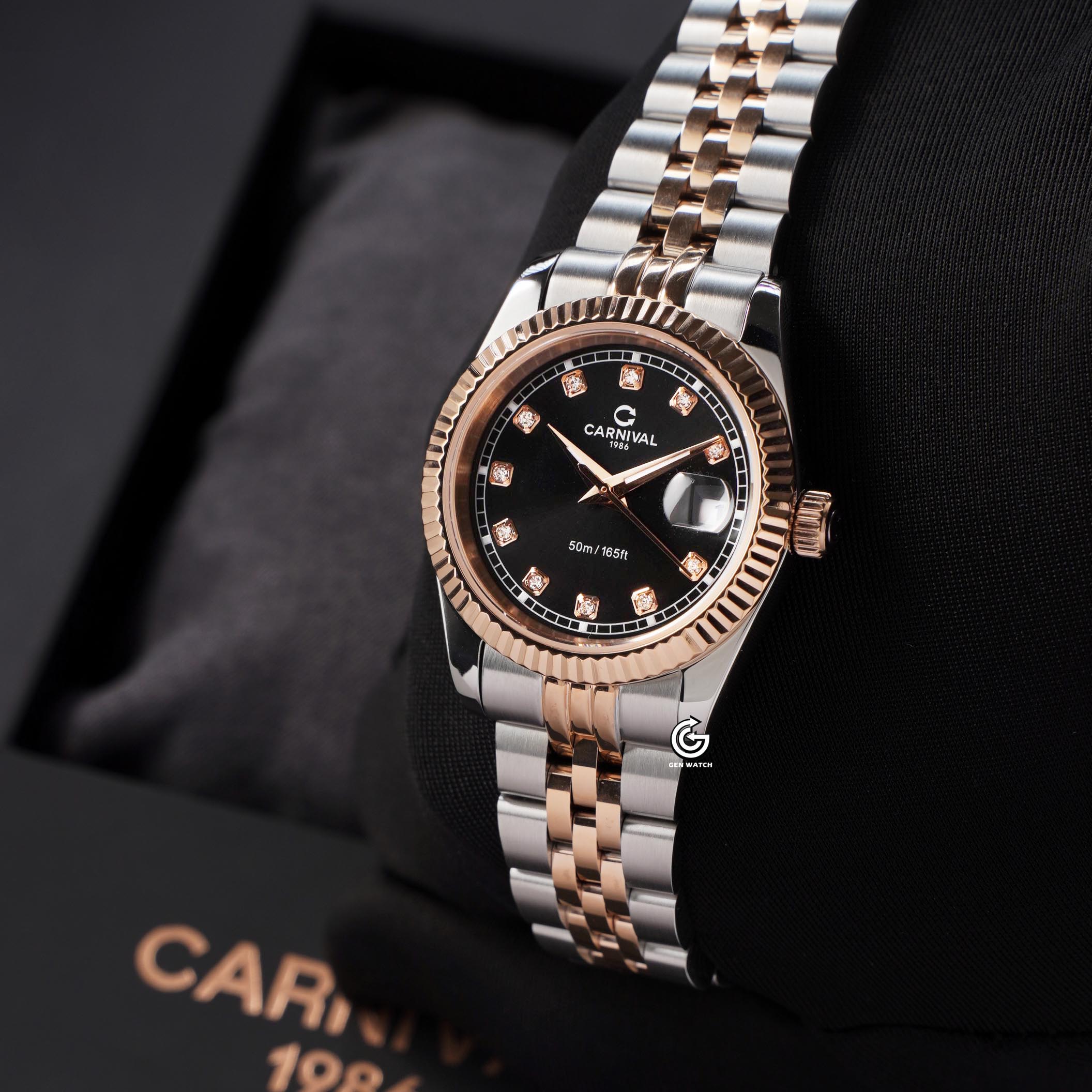 ĐỒNG HỒ NỮ CARNIVAL 8131L CH D QUARTZ 30MM