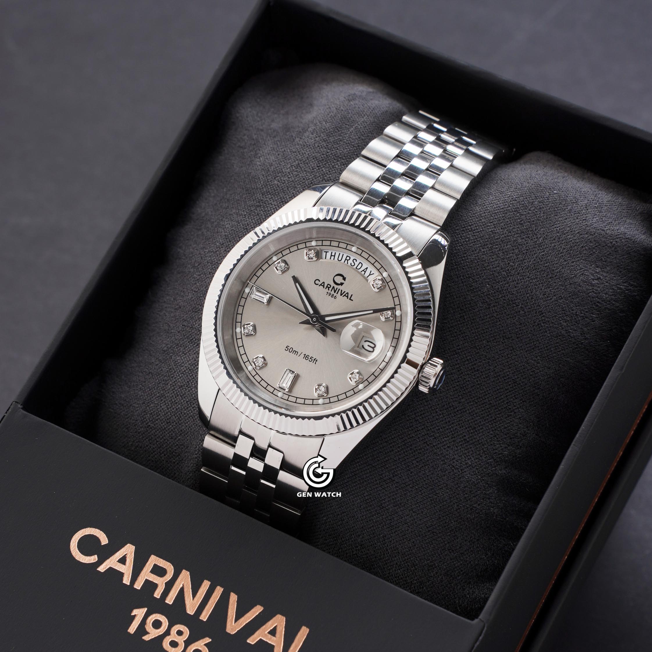 ĐỒNG HỒ NAM CARNIVAL 8190G VT TX QUARTZ 40MM