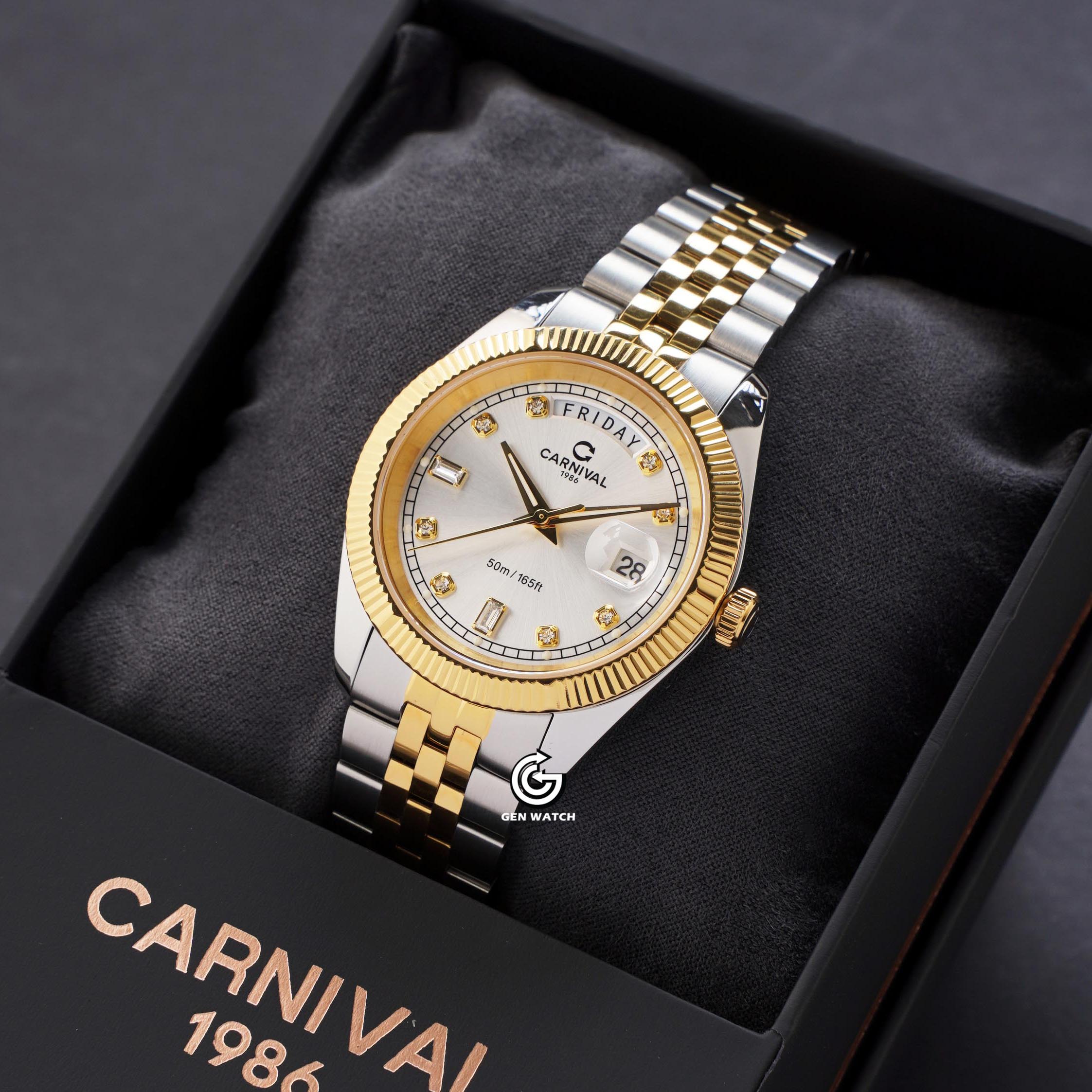 ĐỒNG HỒ NAM CARNIVAL 8190G CV T QUARTZ 40MM