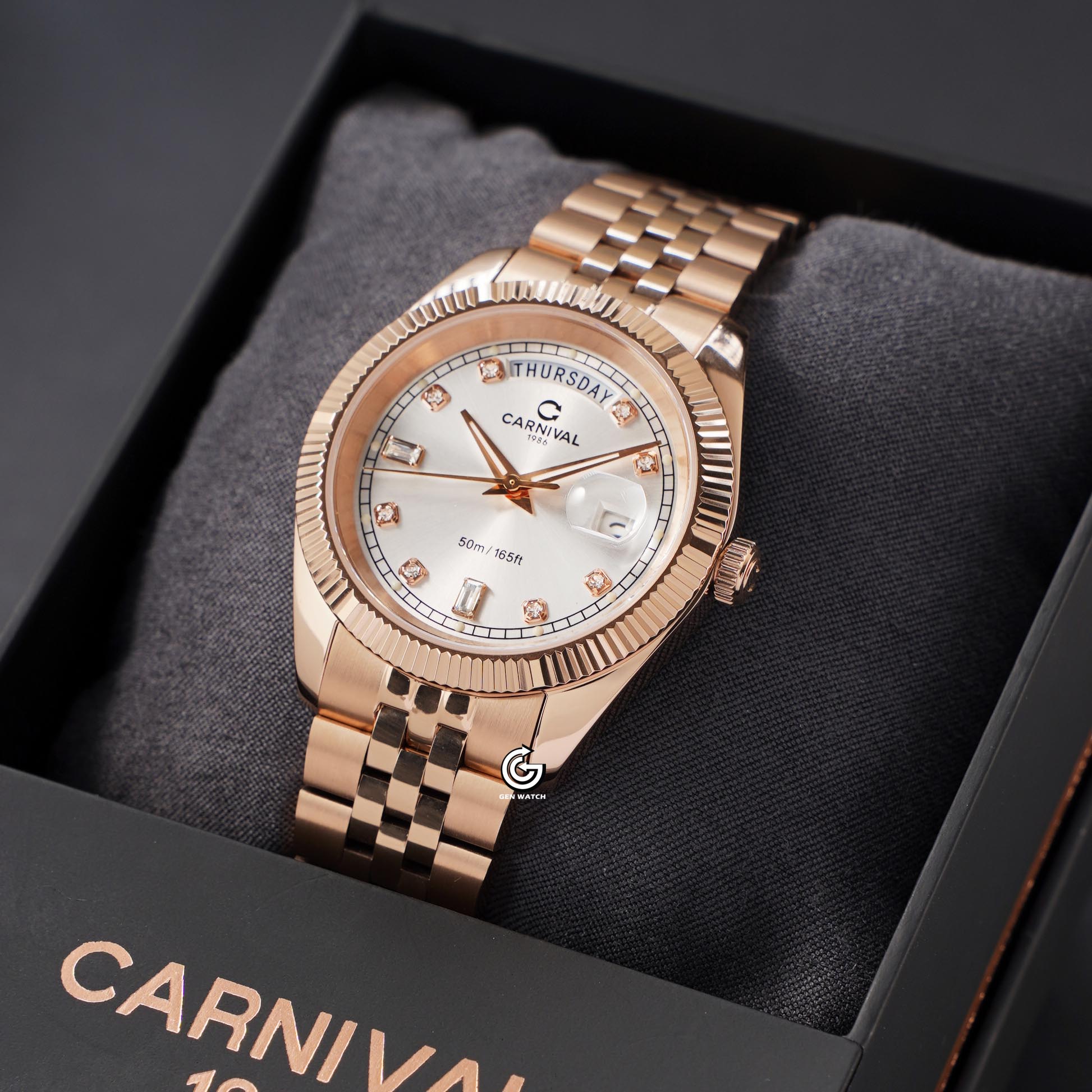 ĐỒNG HỒ NAM CARNIVAL 8190G VH T QUARTZ 40MM
