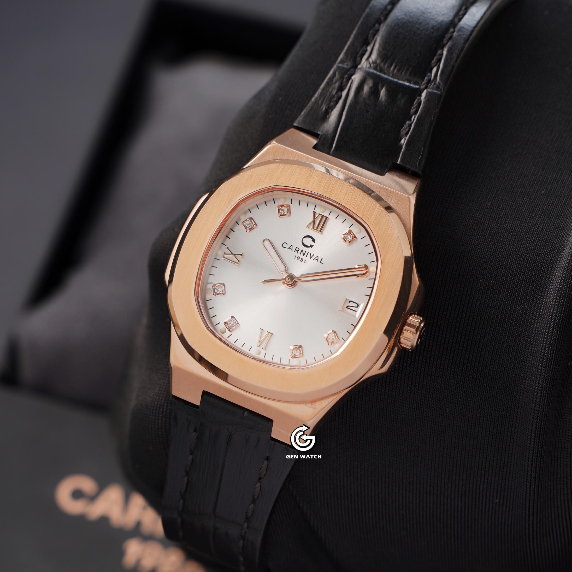 ĐỒNG HỒ NỮ CARNIVAL 8160L VH DD T QUARTZ 34MM