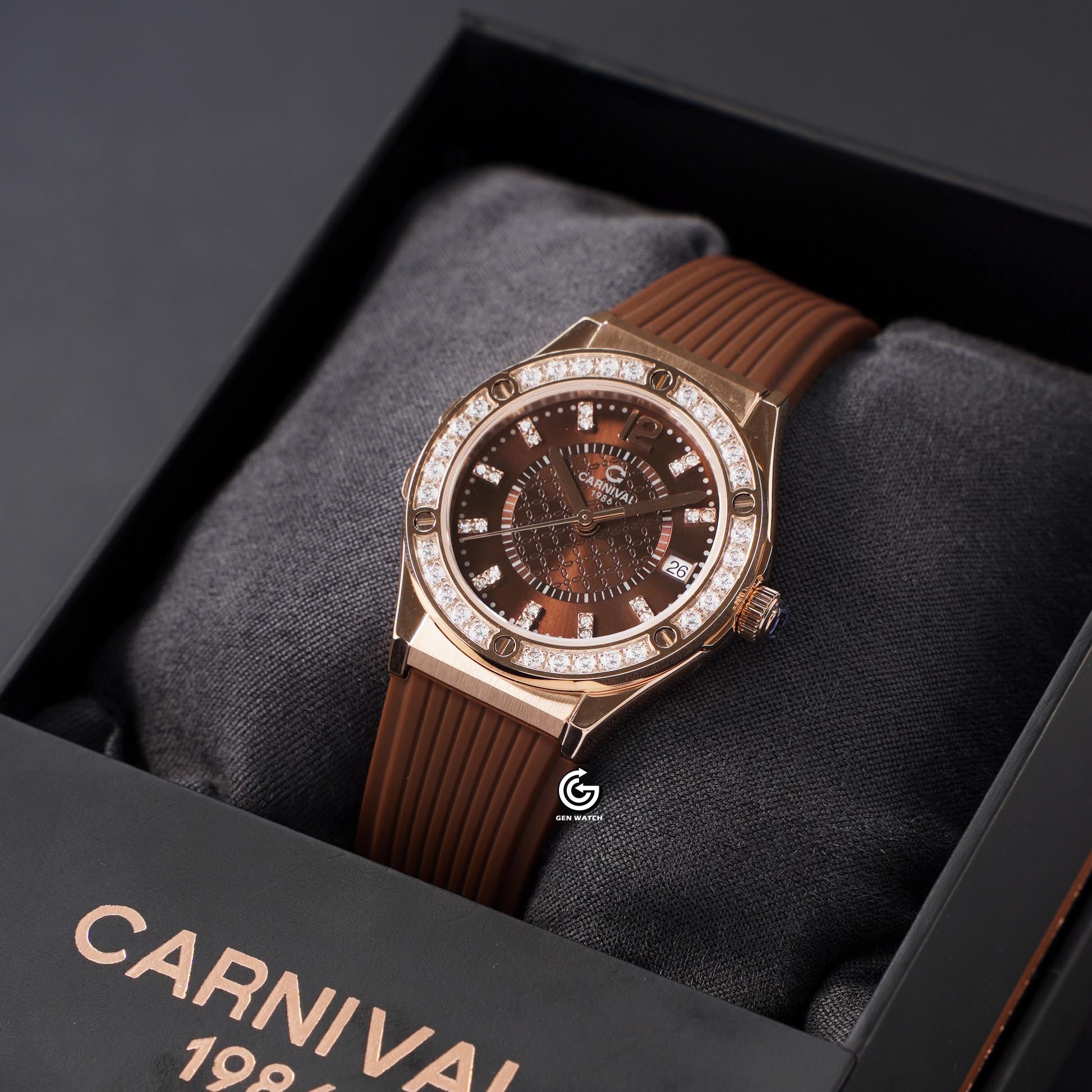 ĐỒNG HỒ NỮ CARNIVAL 8173L2 VH DCS N QUARTZ 32MM