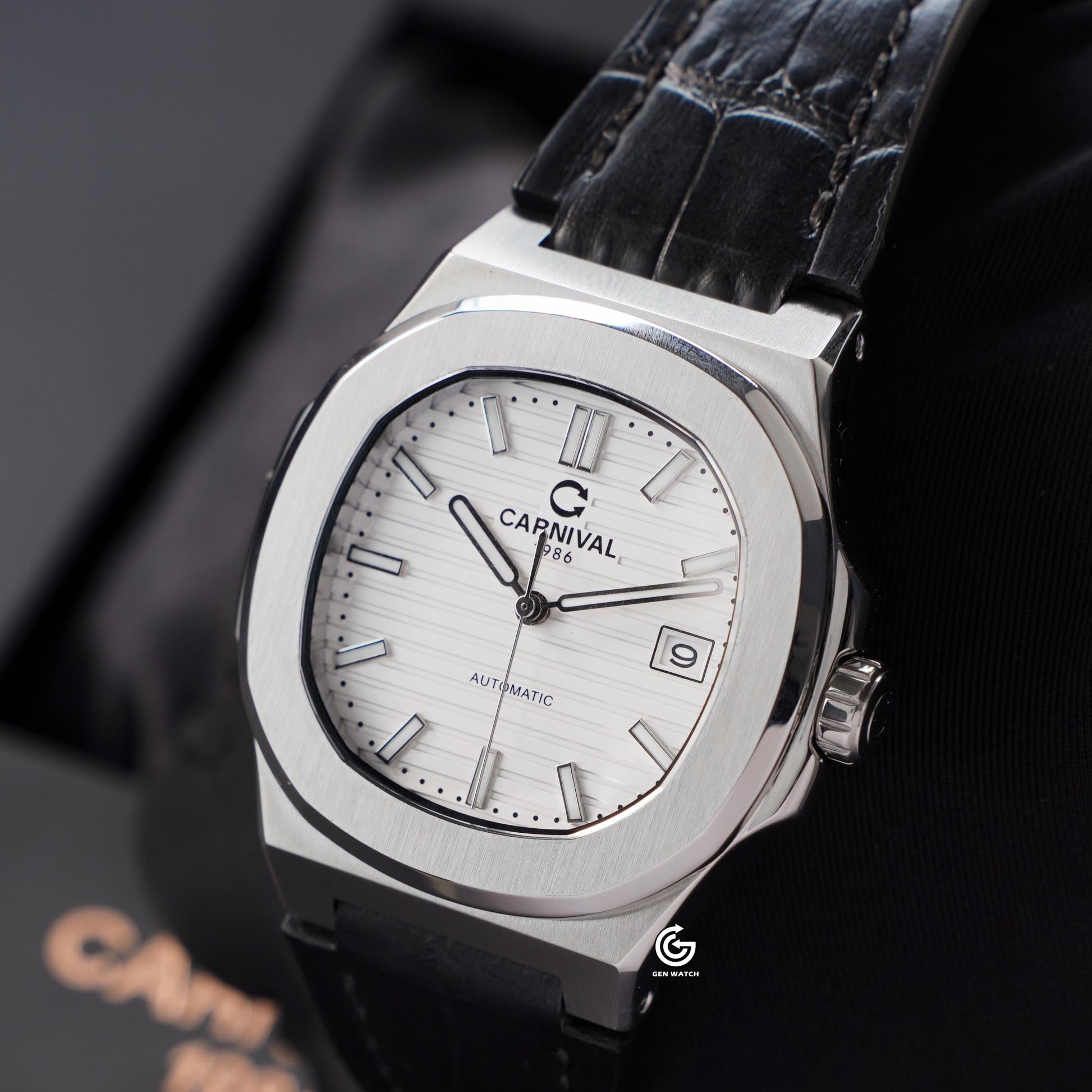 ĐỒNG HỒ NAM CARNIVAL 8108G1 VT DD T AUTOMATIC 41MM