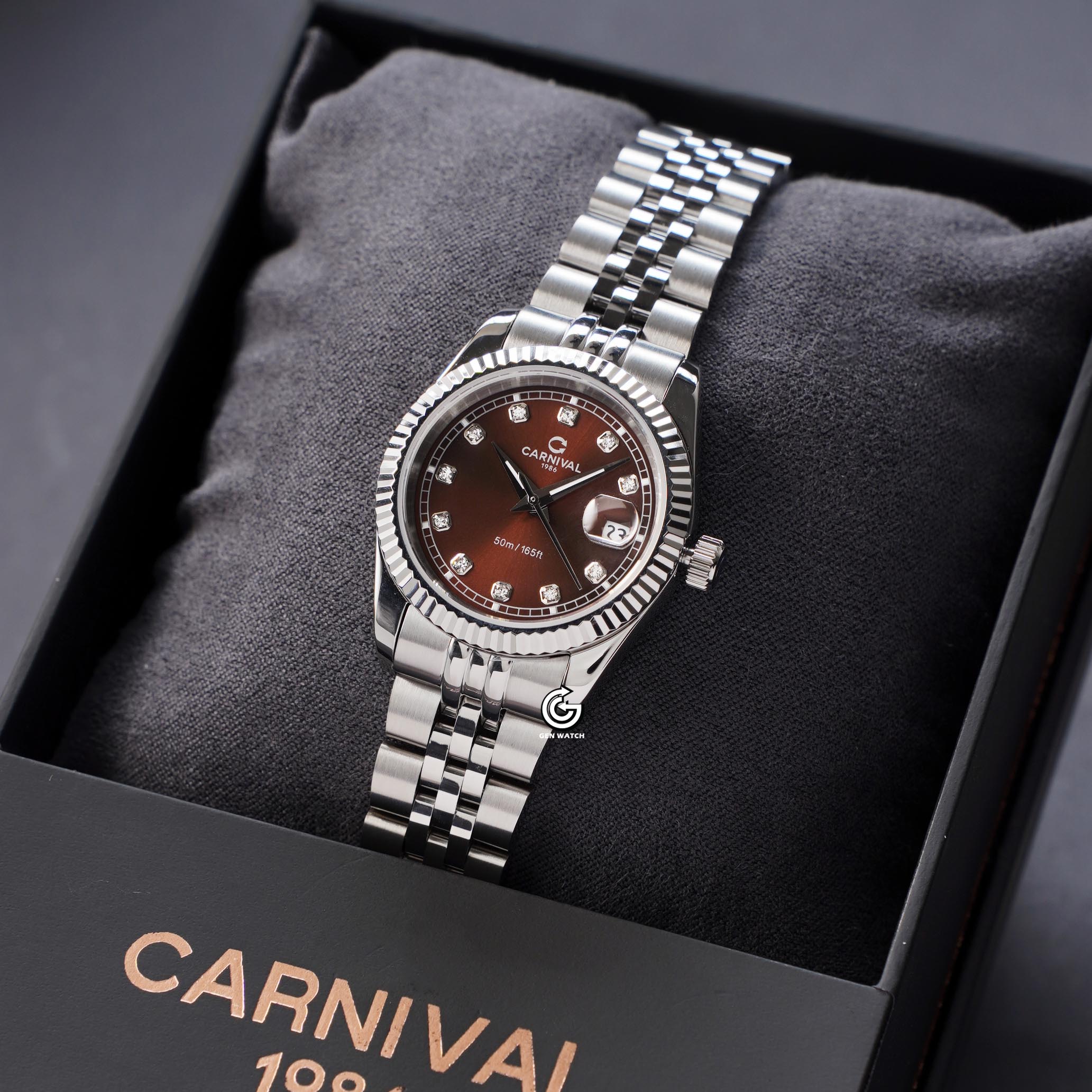 ĐỒNG HỒ NỮ CARNIVAL 8131L VT N QUARTZ 30MM