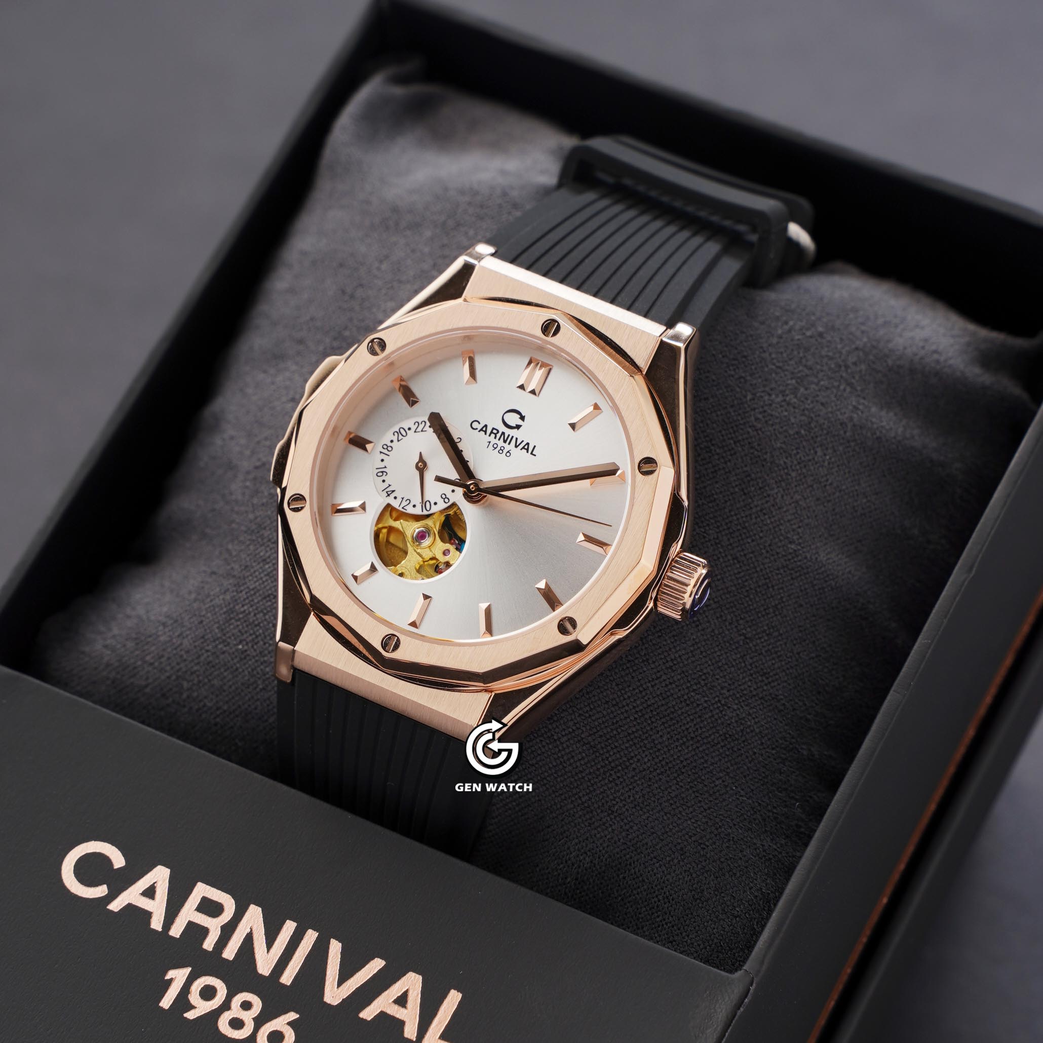 ĐỒNG HỒ NAM CARNIVAL 8189G VH DCS T AUTOMATIC 42MM
